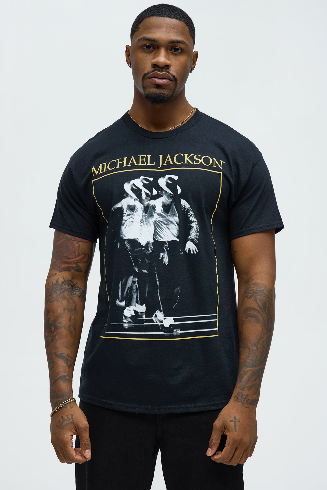 Michael Jackson Moonwalk Short Sleeve Tee