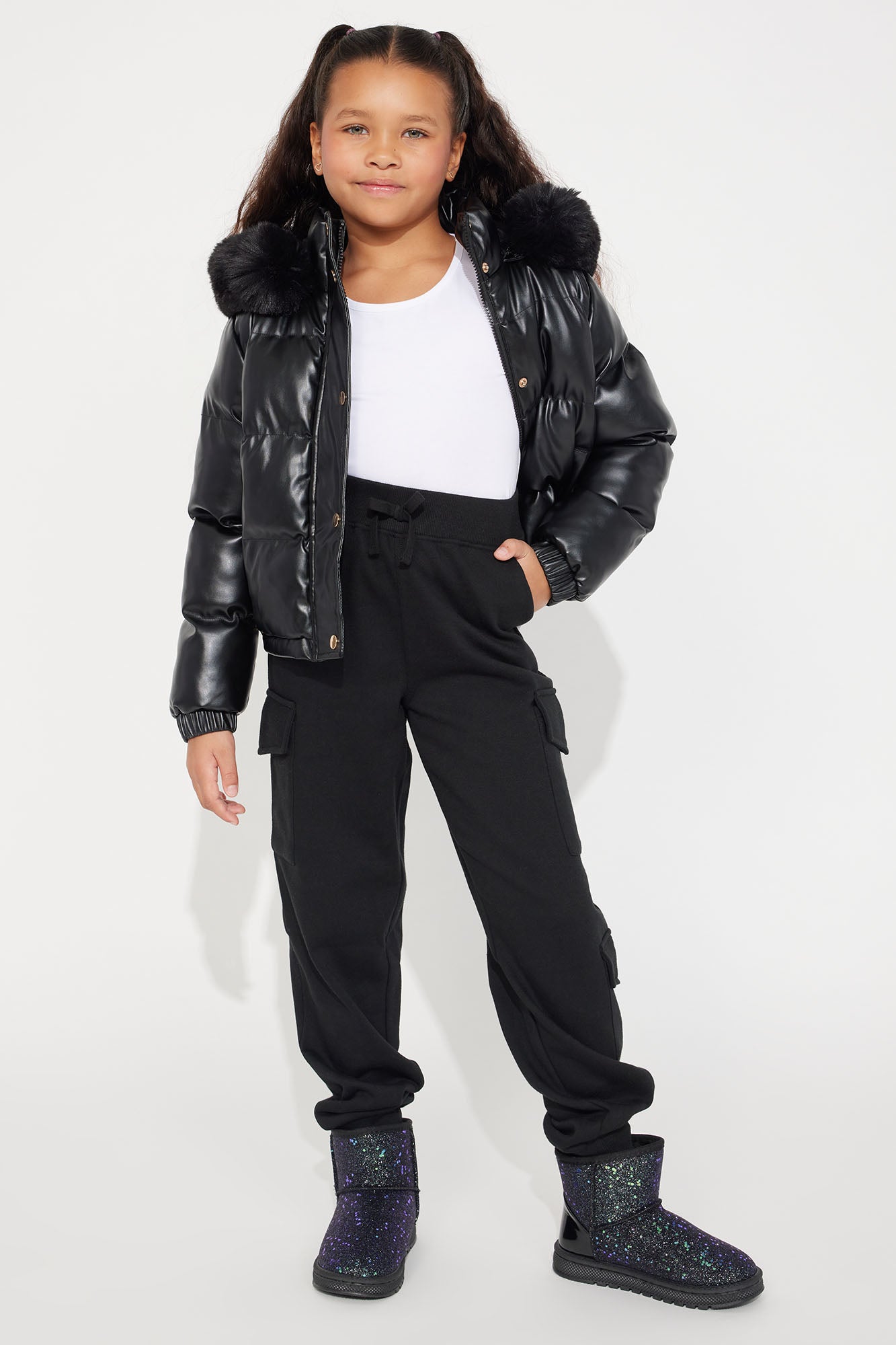 Mini So Chill All Day Fleece Cargo Pant