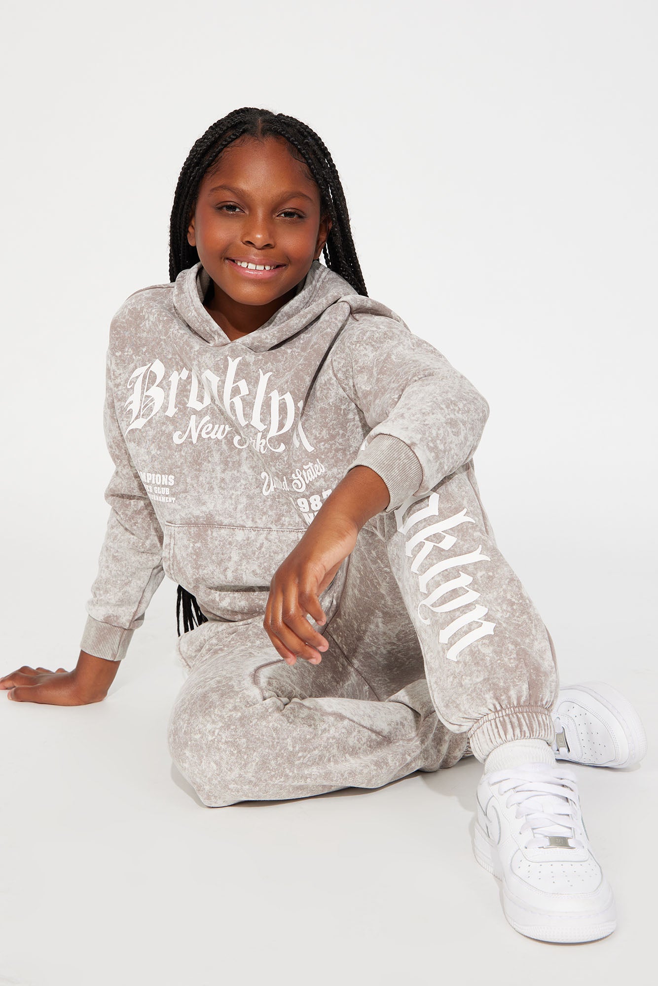 Mini Brooklyn Living Washed Jogger Set