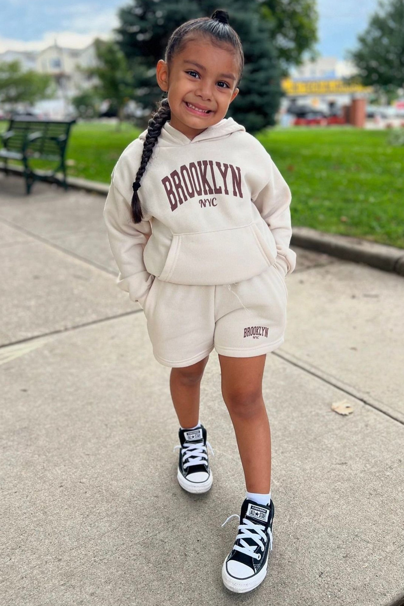 Mini Brooklyn Livin' Short Set