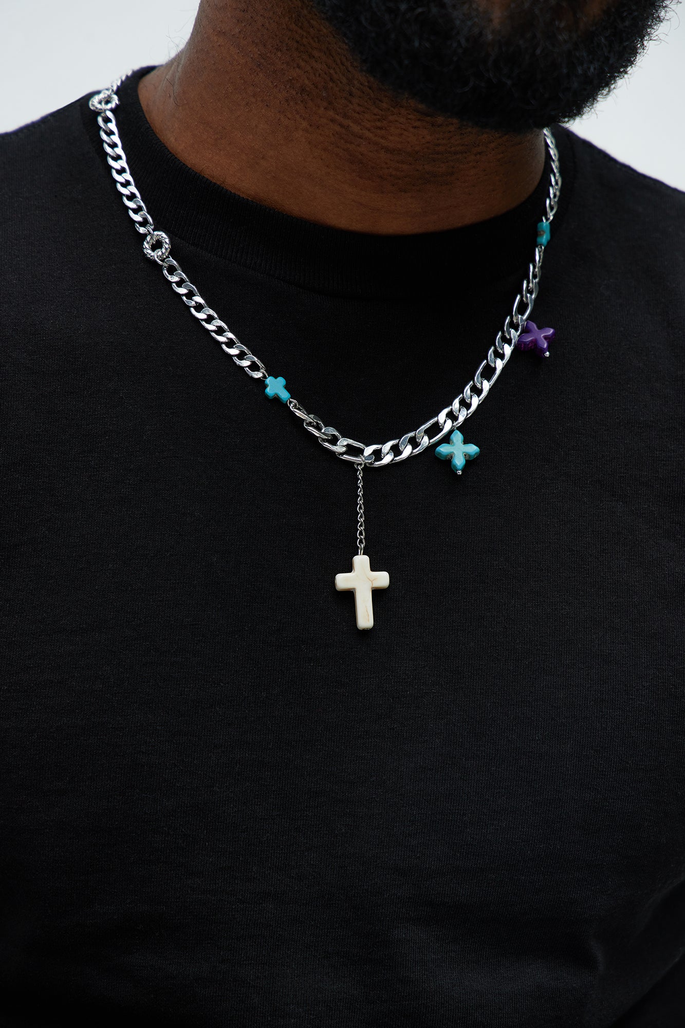 Starry Cross Necklace