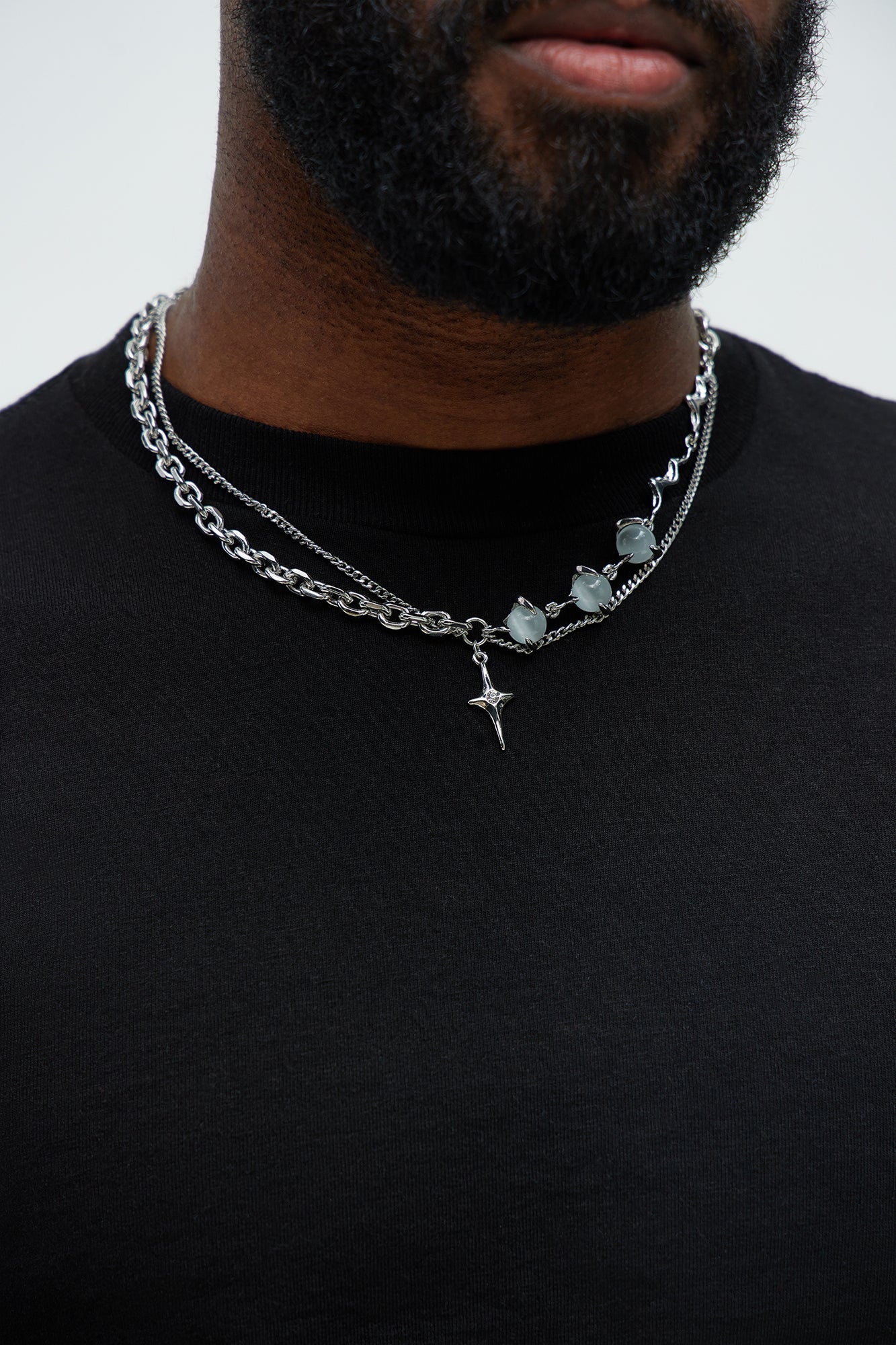 Star Drop Necklace