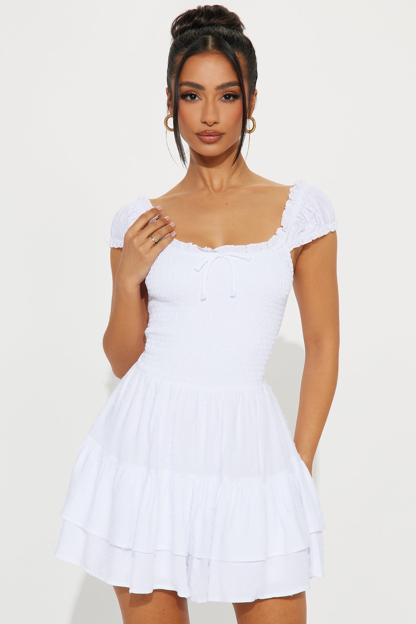 Ava Eyelet Romper