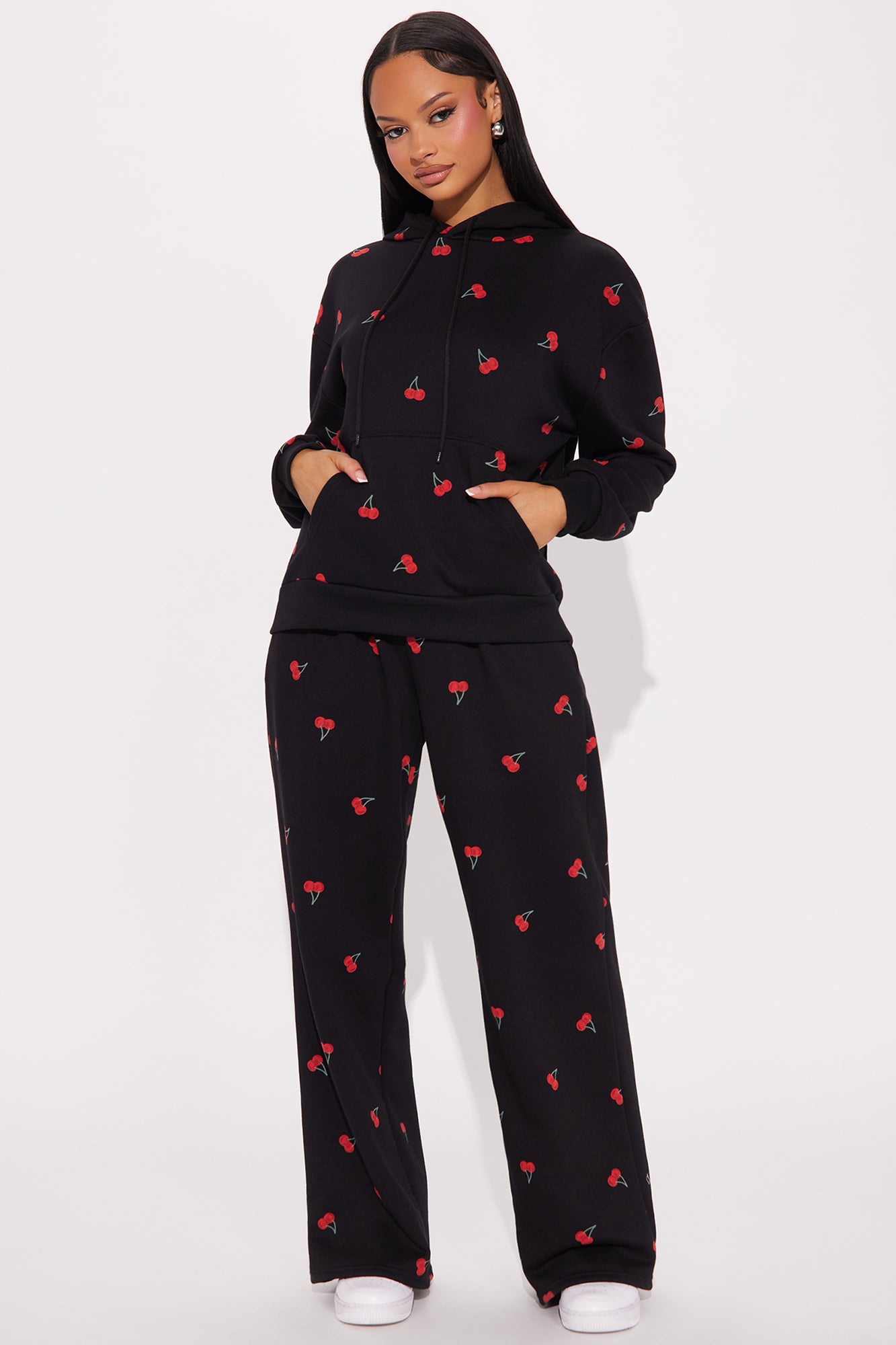 Sweeter Than Cherries Sweatsuit Set