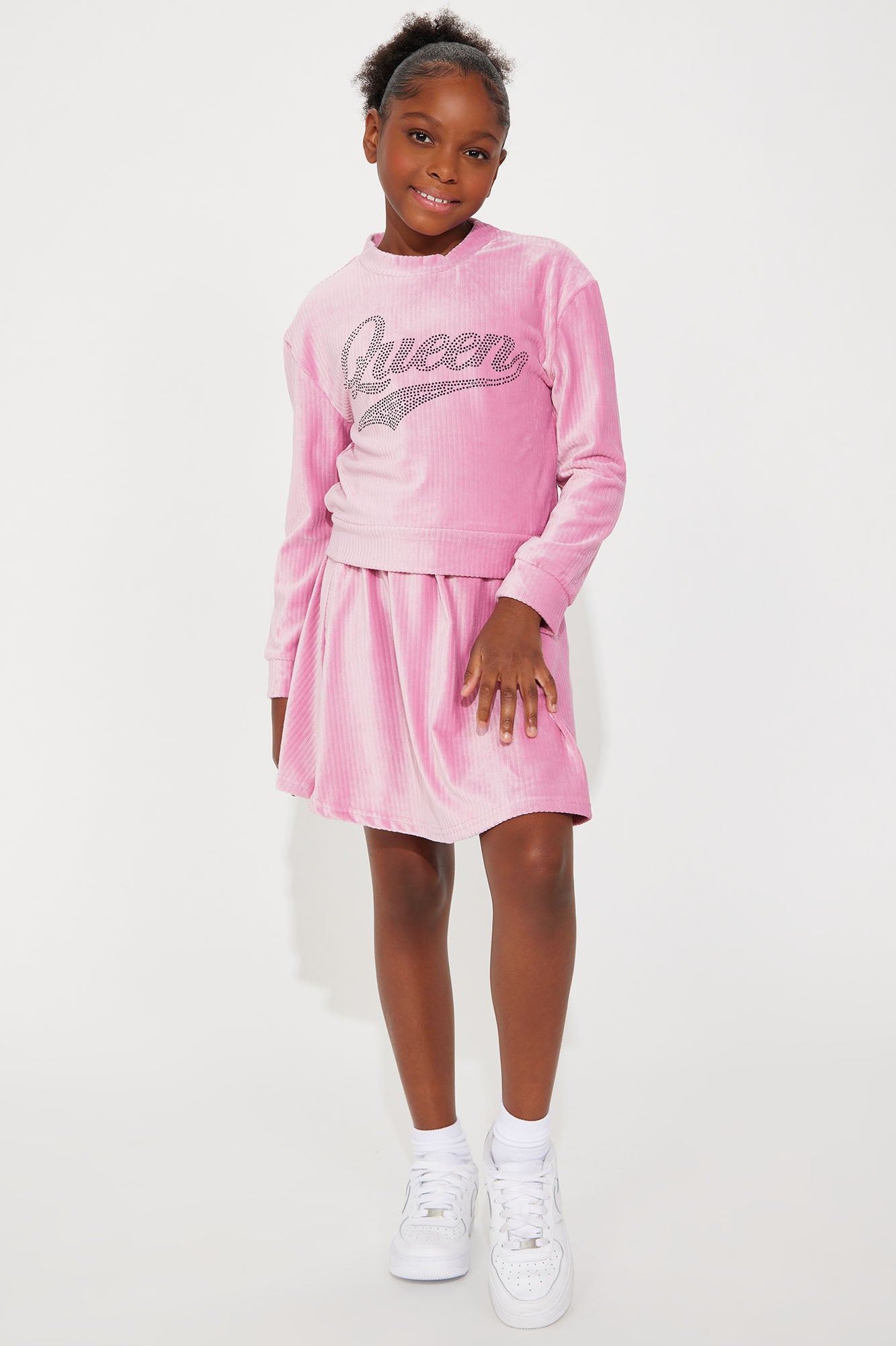 Mini Stay Up Queen Skirt Set