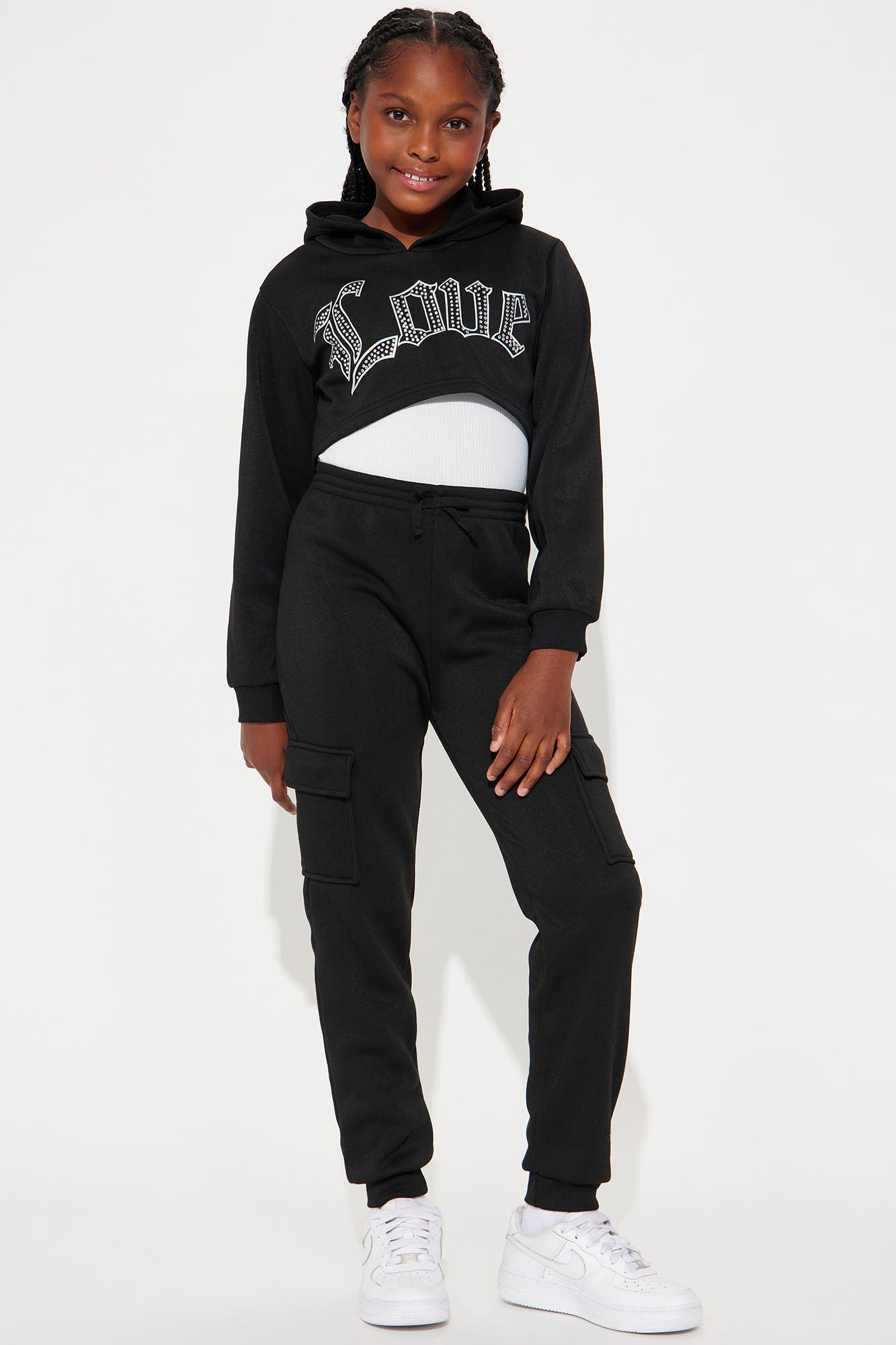 Mini Love Is The Answer Fleece Set