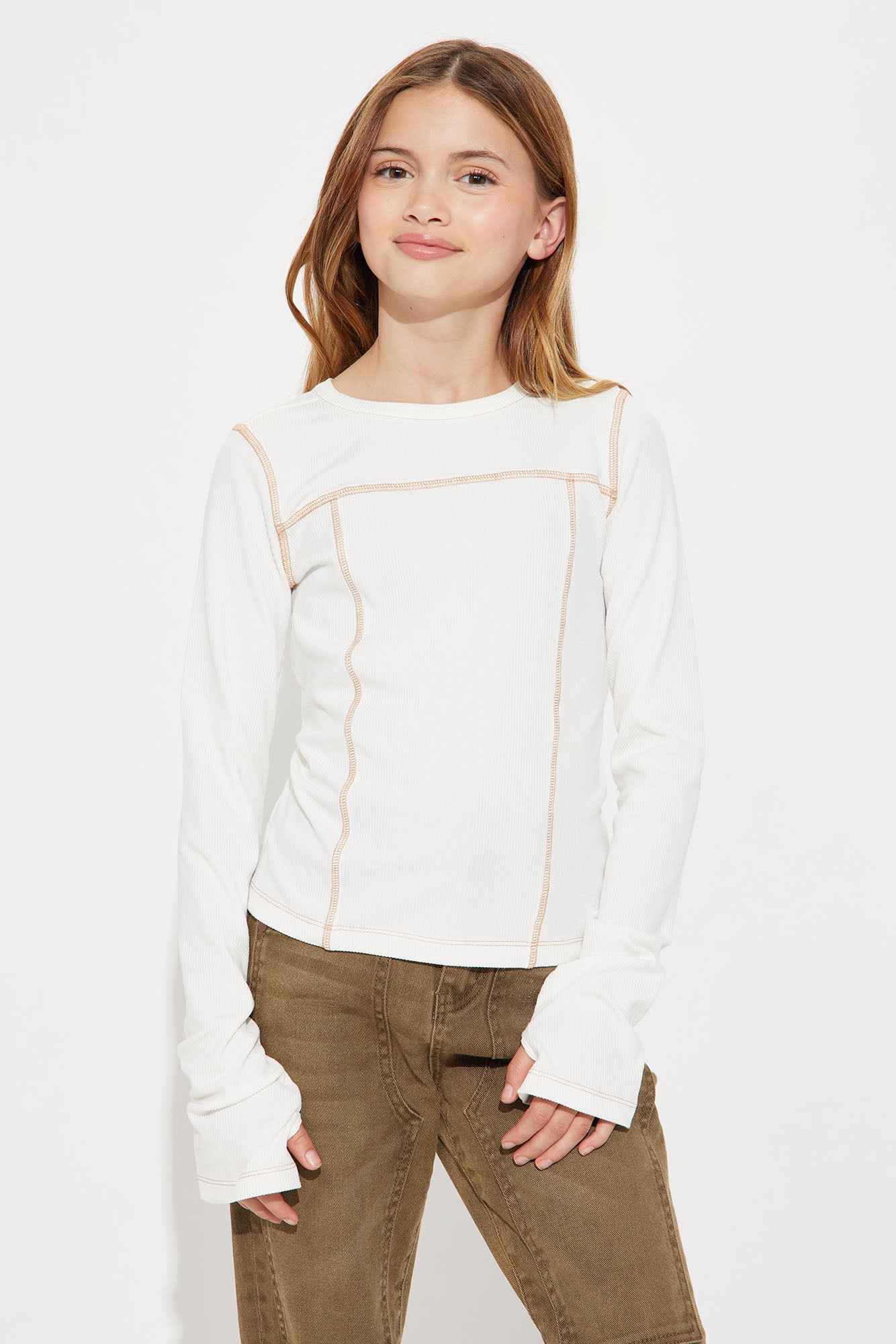 Mini Love And Peace Always Long Sleeve Top
