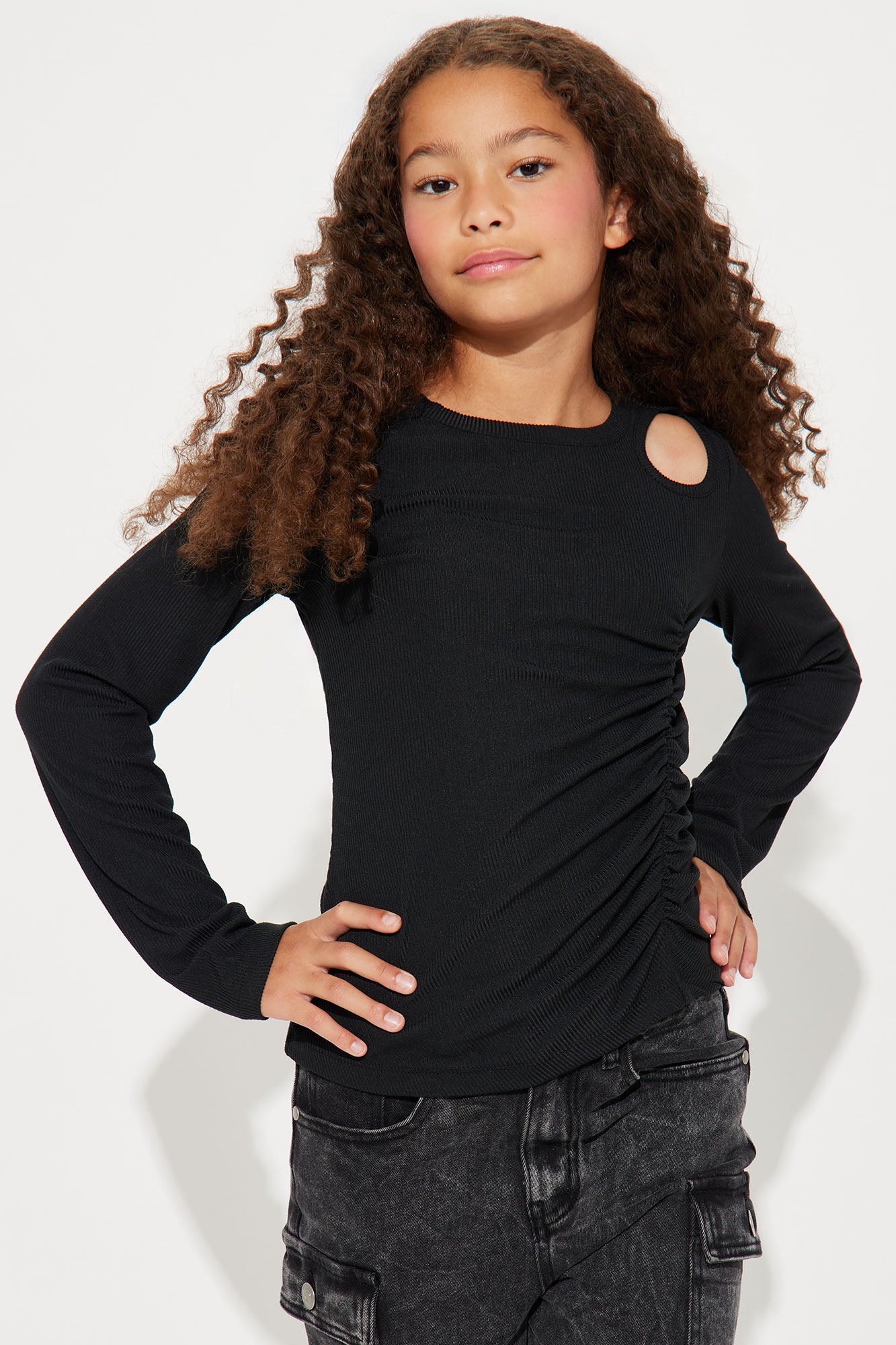 Mini Kelly Long Sleeve Top