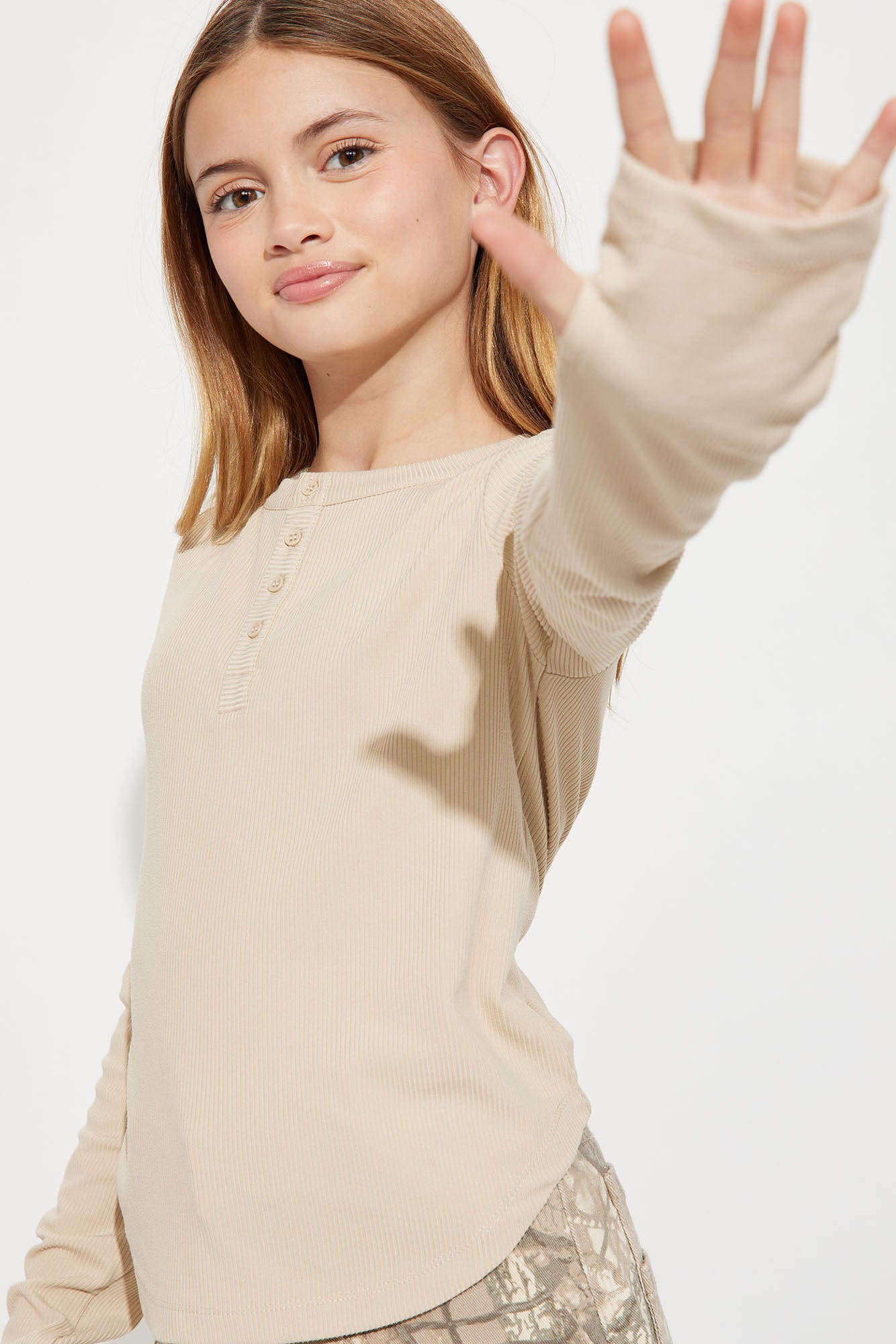 Mini Thoughts Of Success Long Sleeve Top
