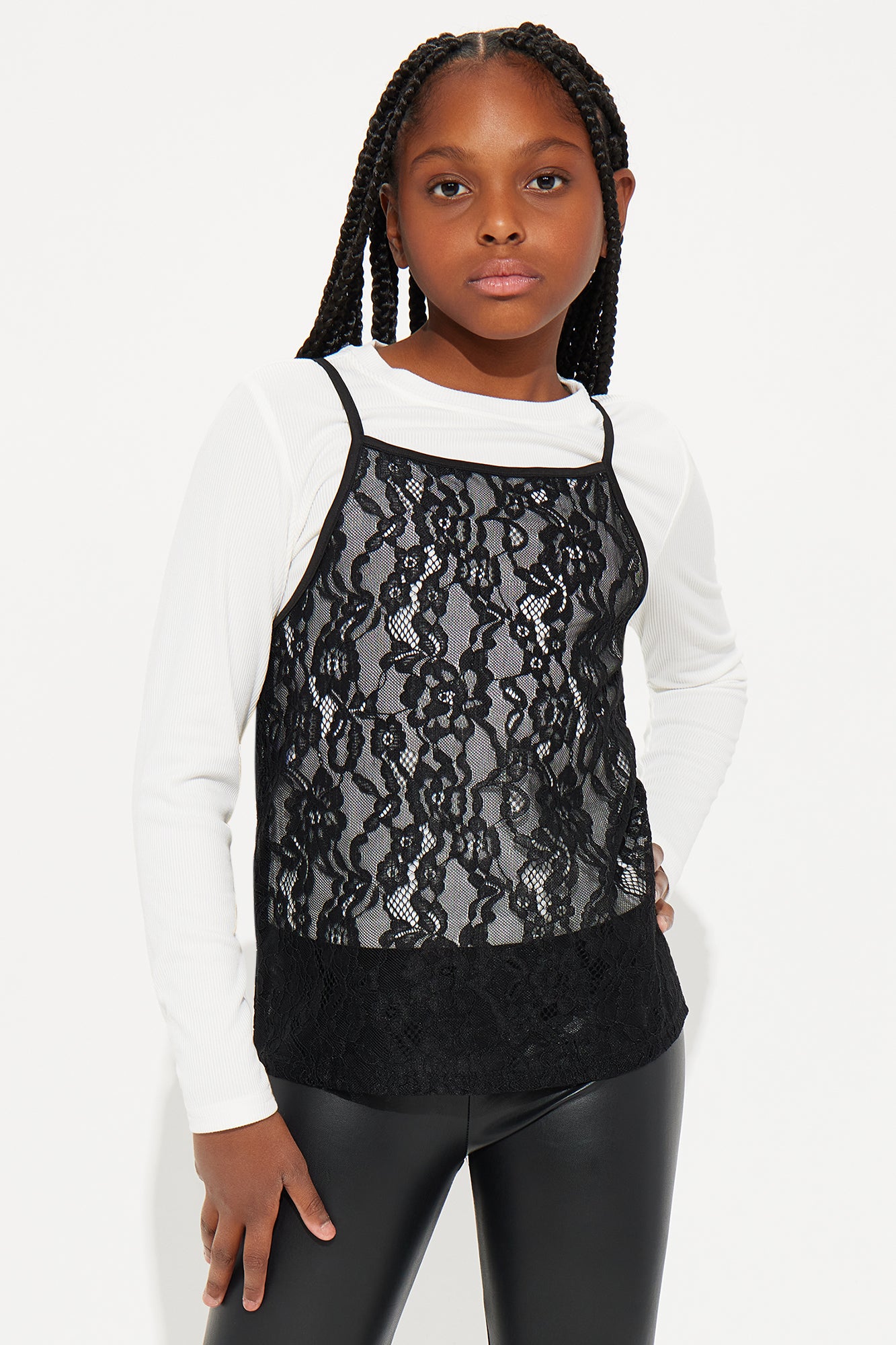 Mini Flower Power Two-Fer Top
