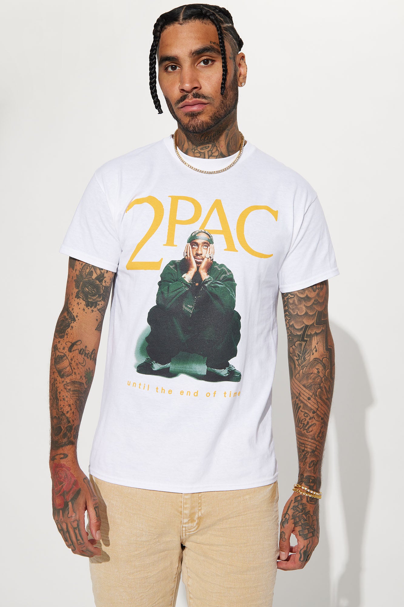 Tupac Until The End Of Time Short Sleeve Tee