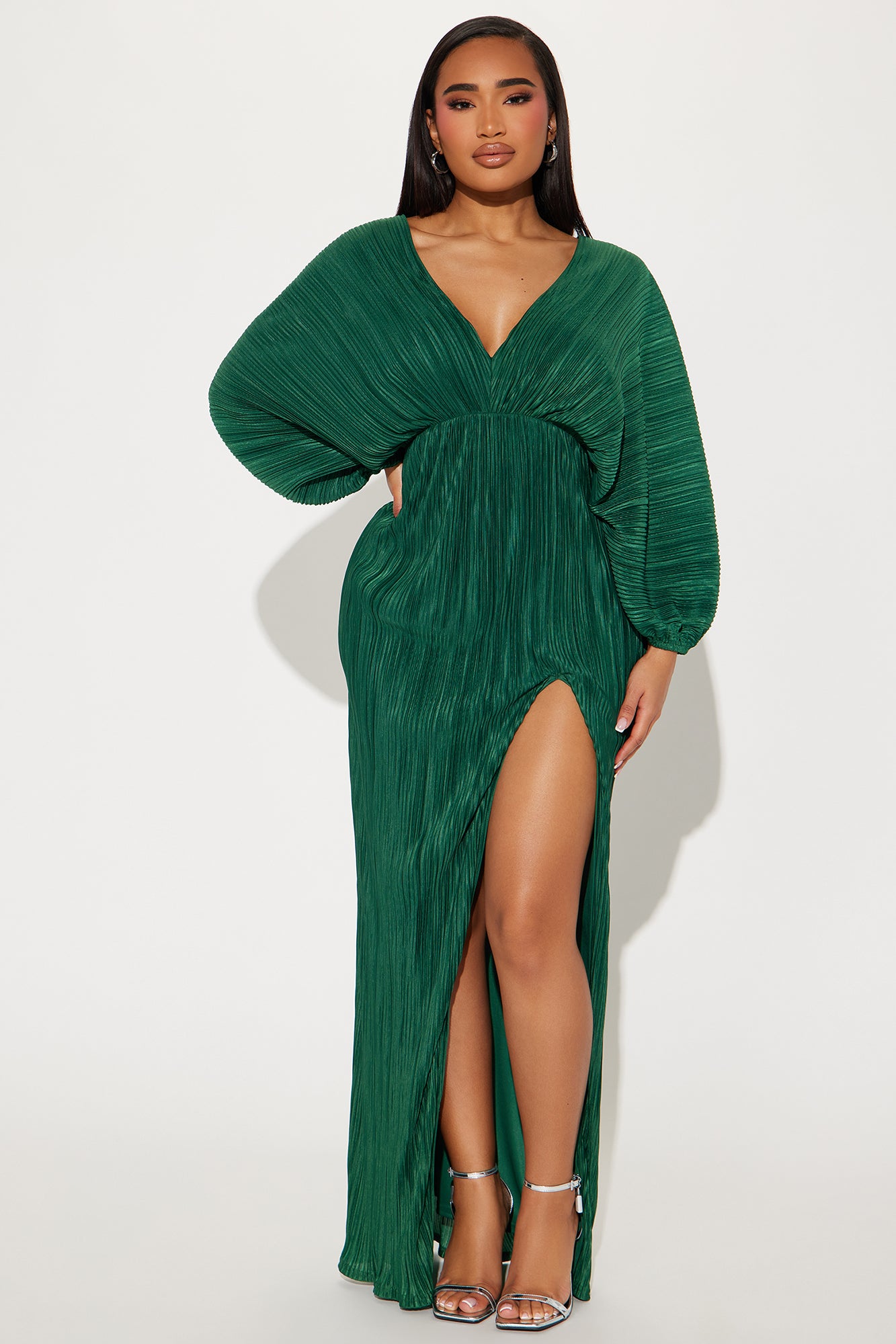 Paloma Pleated Maxi Dress