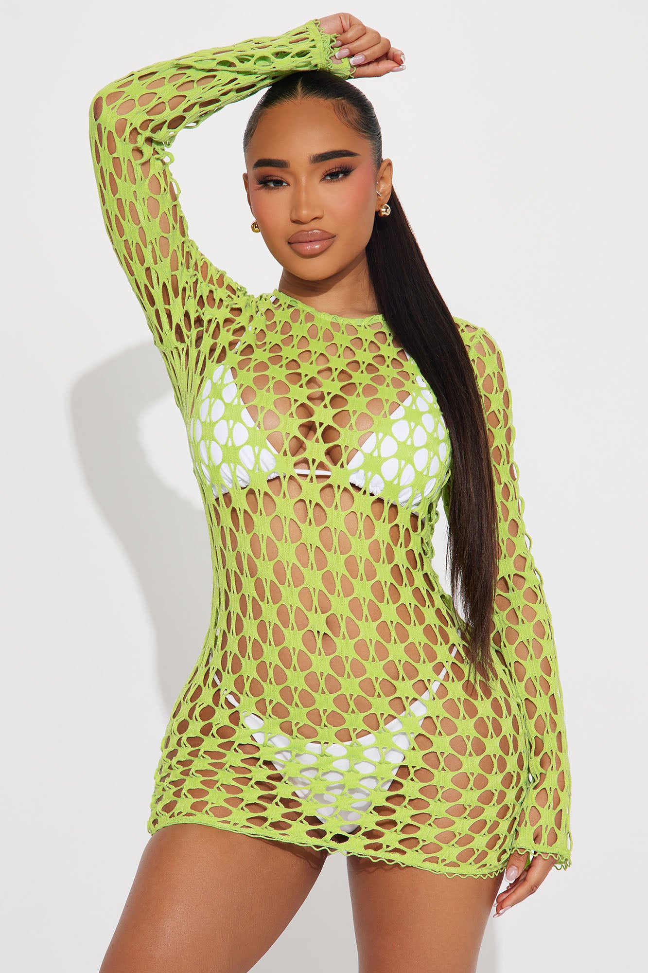 Summer Kiss Cover Up Mini Dress