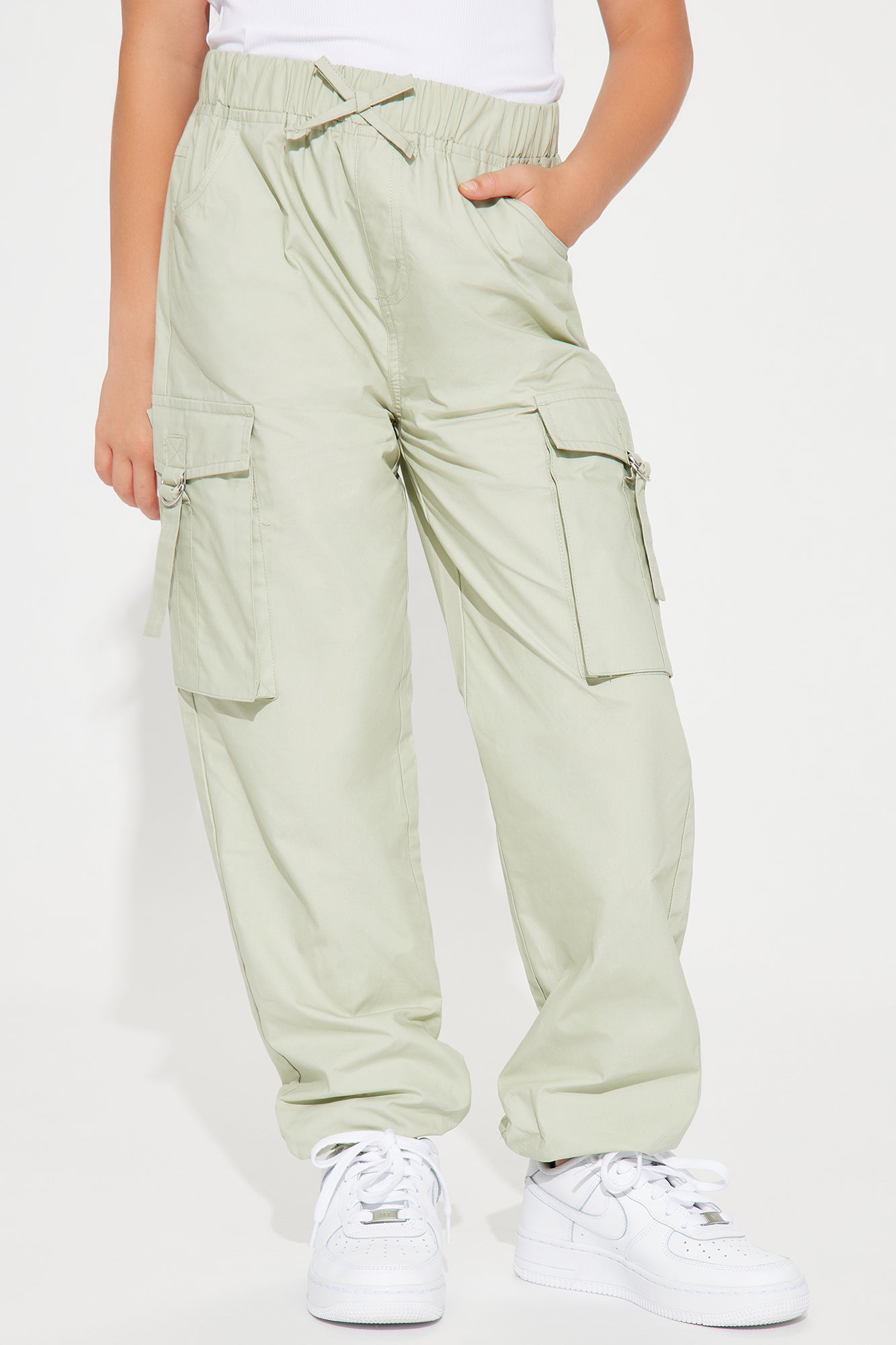 Mini Cargo Poplin Pants
