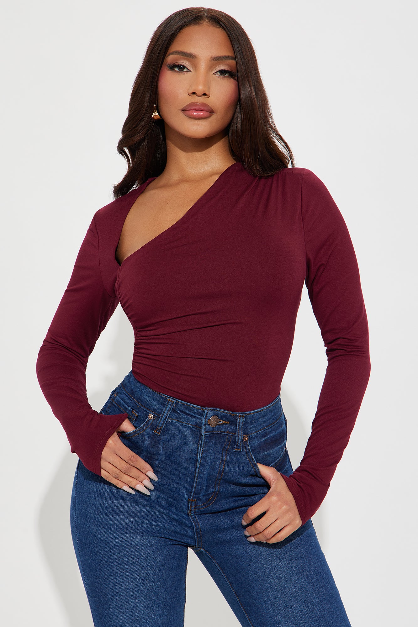 Lost Your Chance Ruched Top