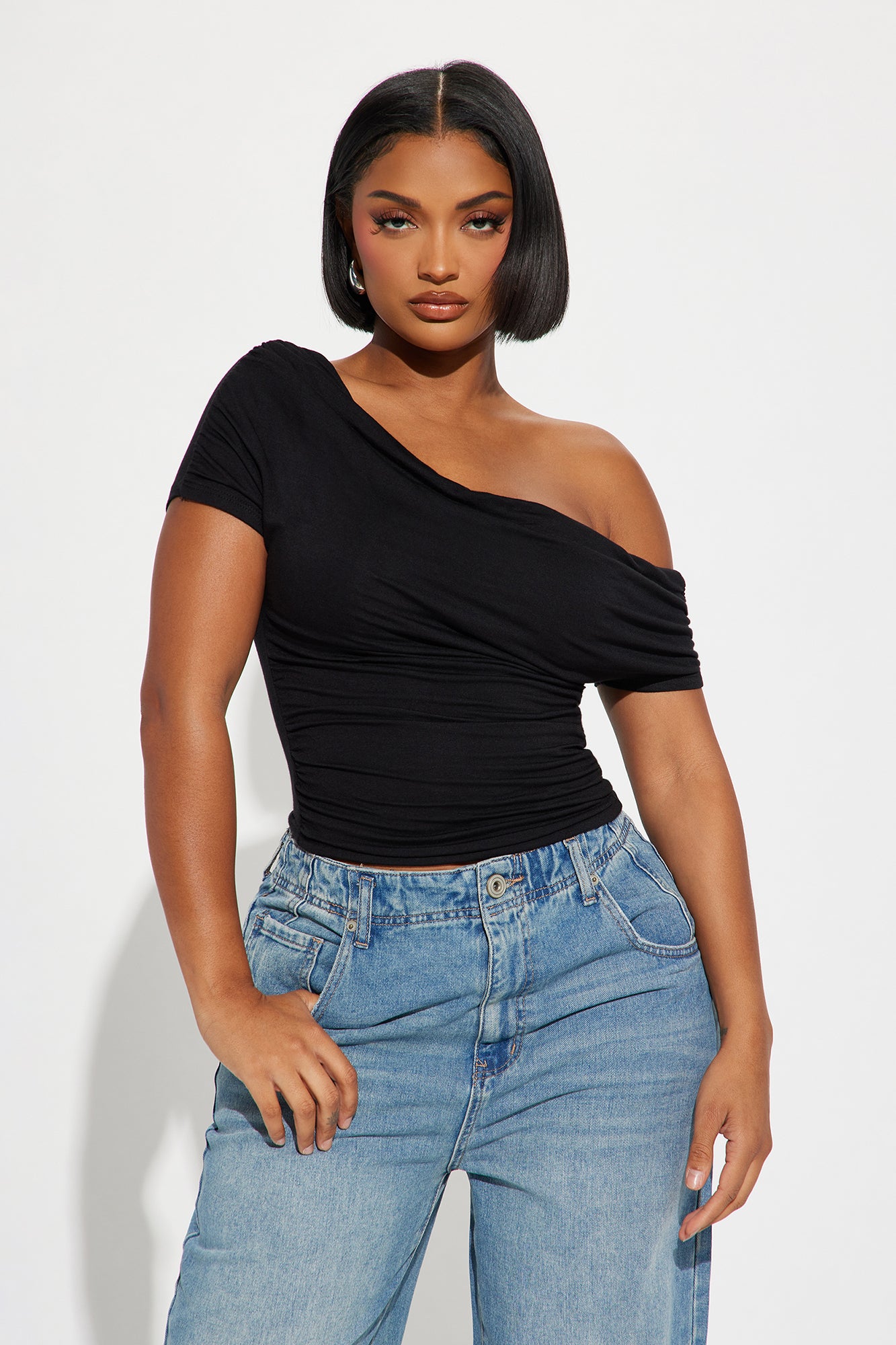 Oksana One Shoulder Top