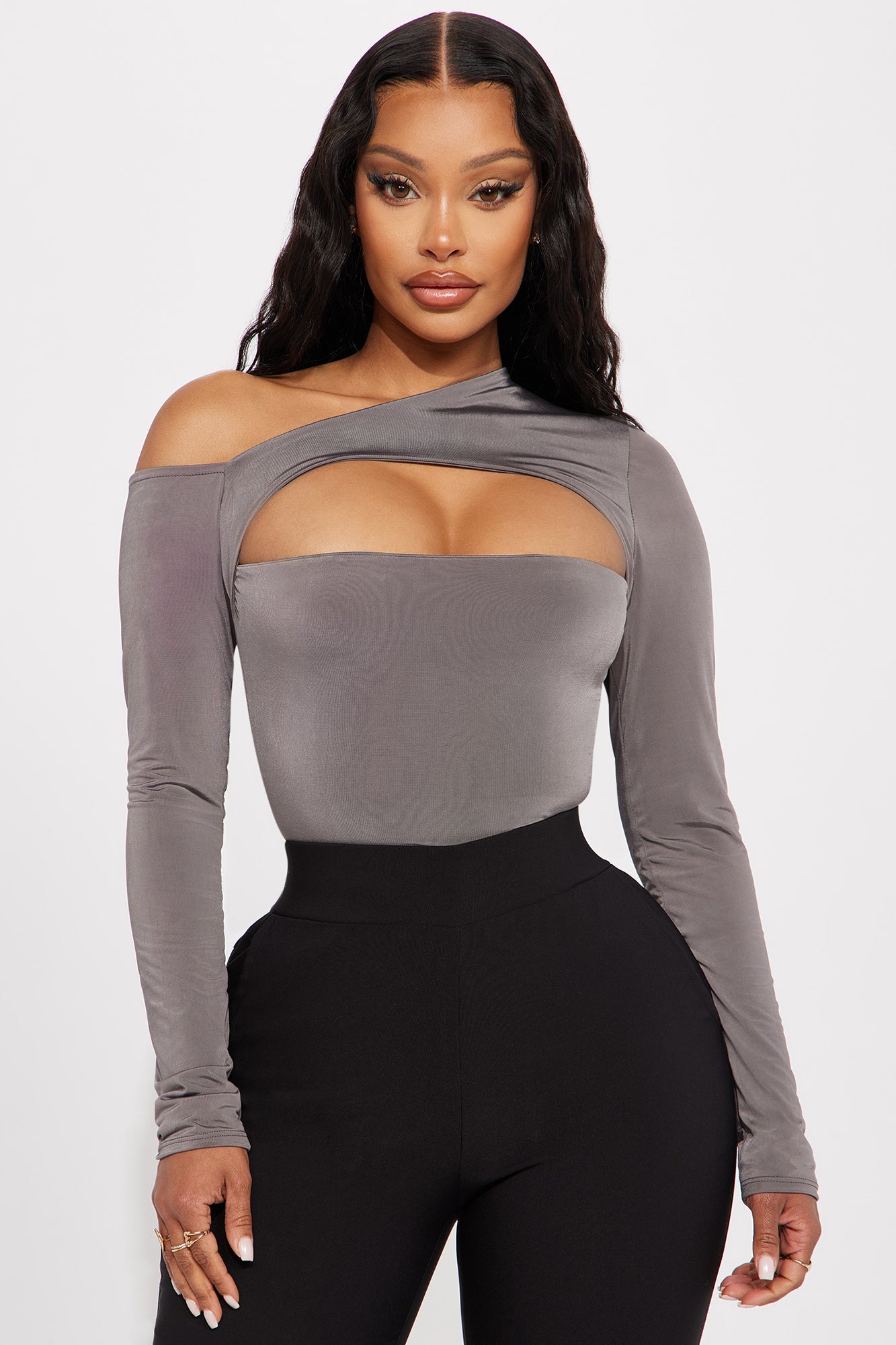 Gimme What I Want One Shoulder Top
