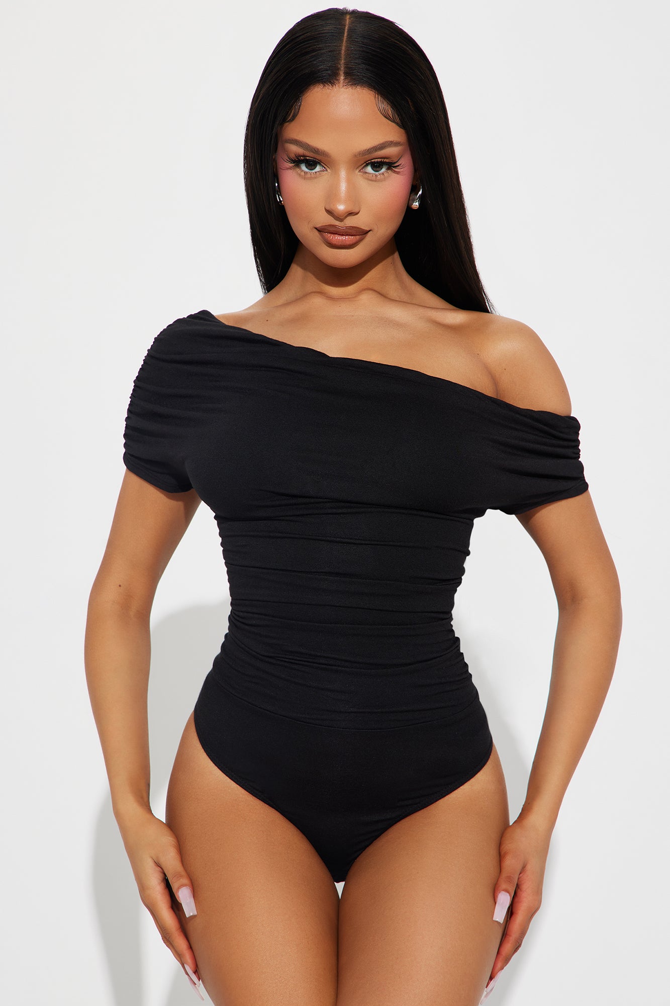 Oksana One Shoulder Bodysuit