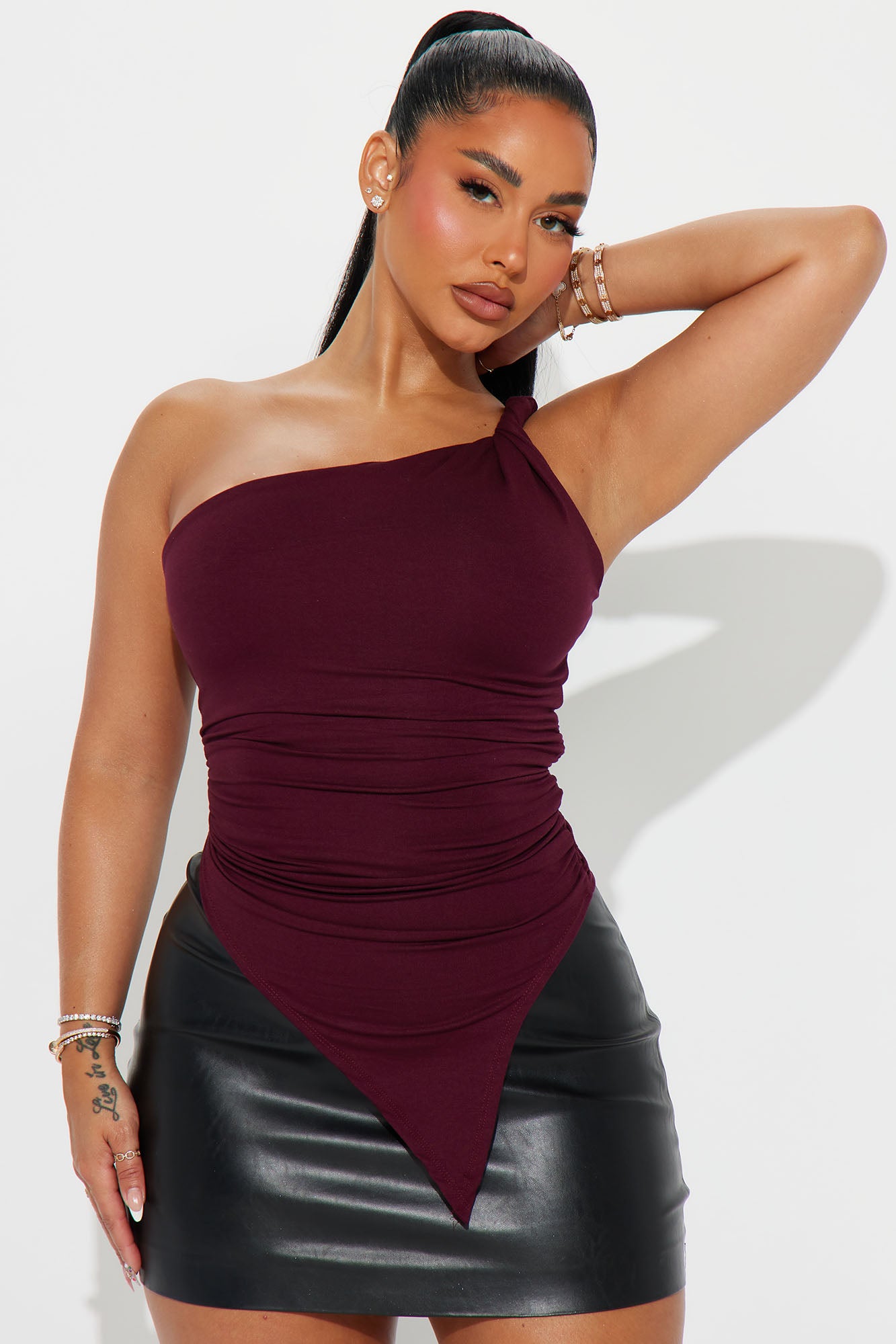 Summer One Shoulder Top