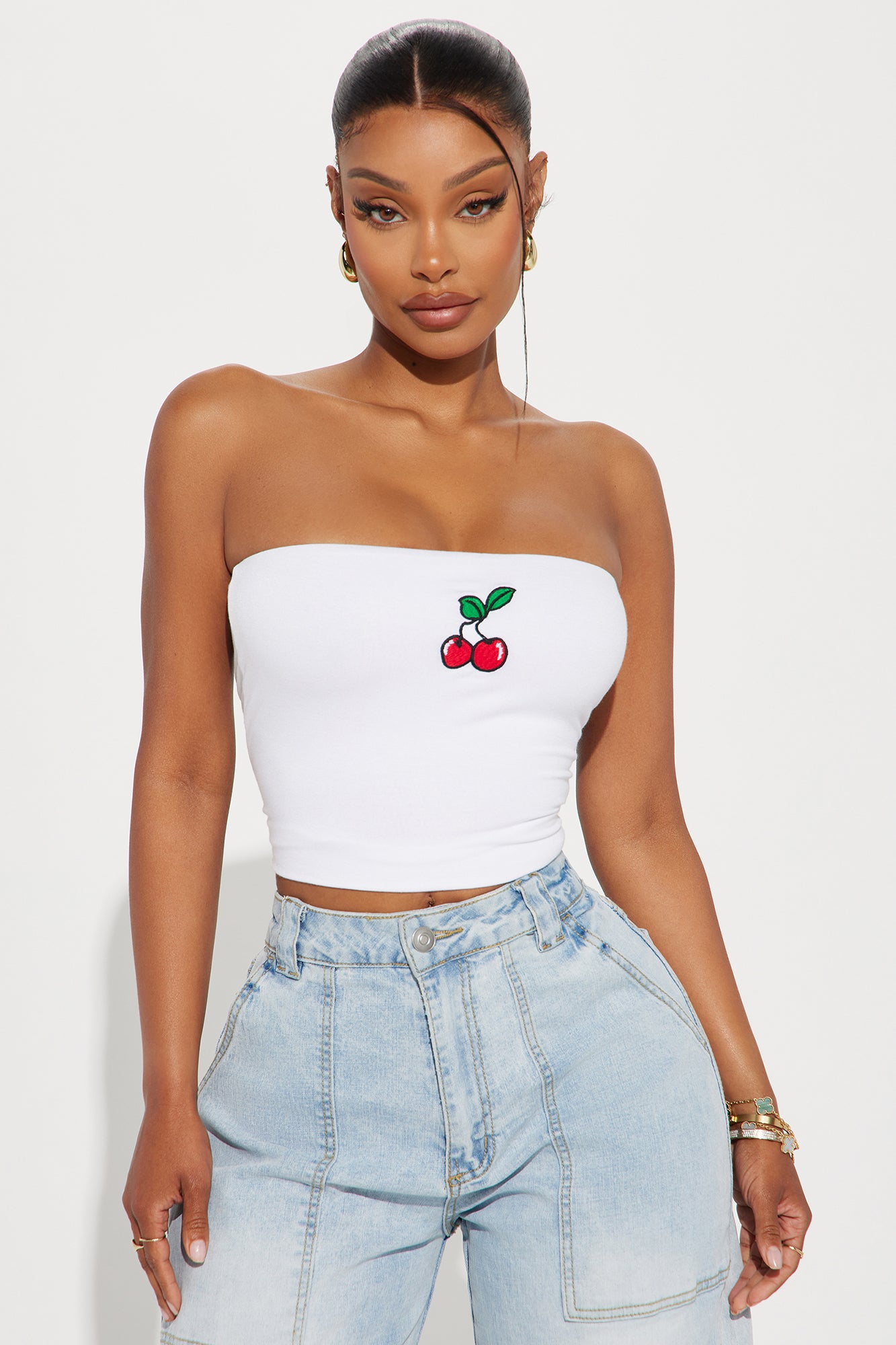 Cherry Moment Tube Top