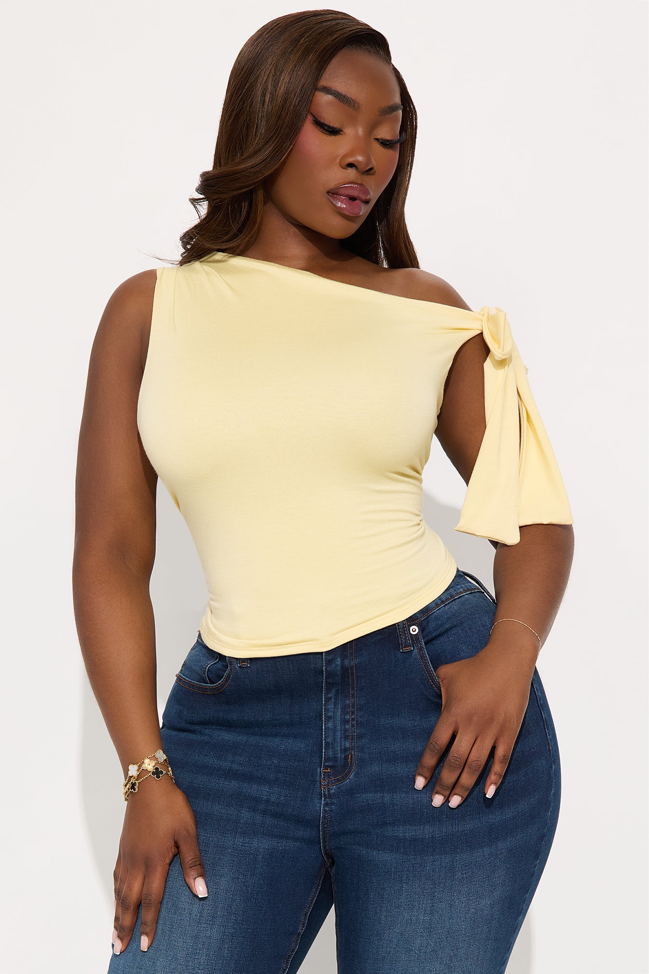 My Moment Double Lined Off Shoulder Top