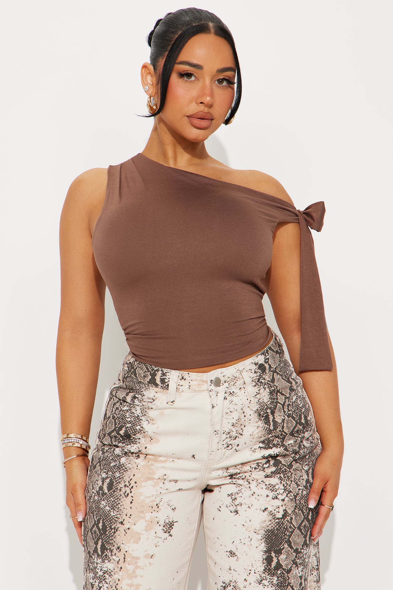 My Moment Double Lined Off Shoulder Top