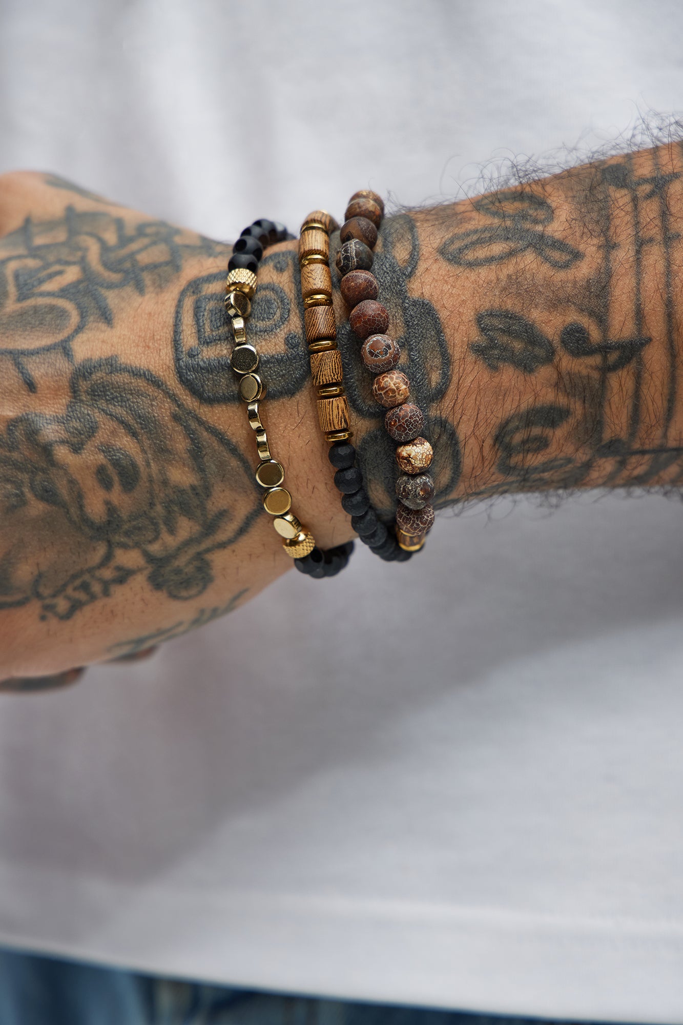 Aria 3-Piece Beaded Bracelet