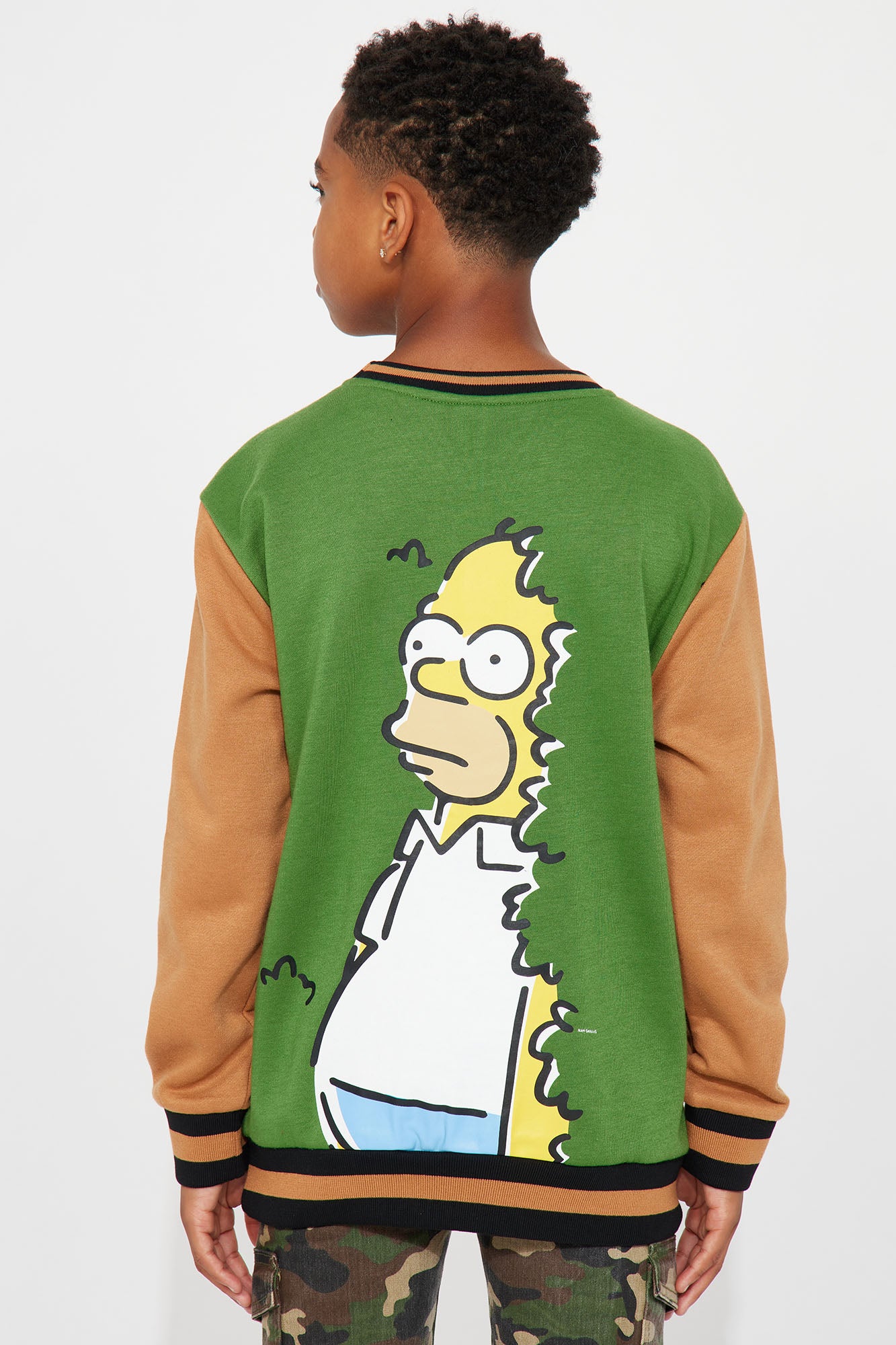 Mini Homer Crew Fleece Sweatshirt
