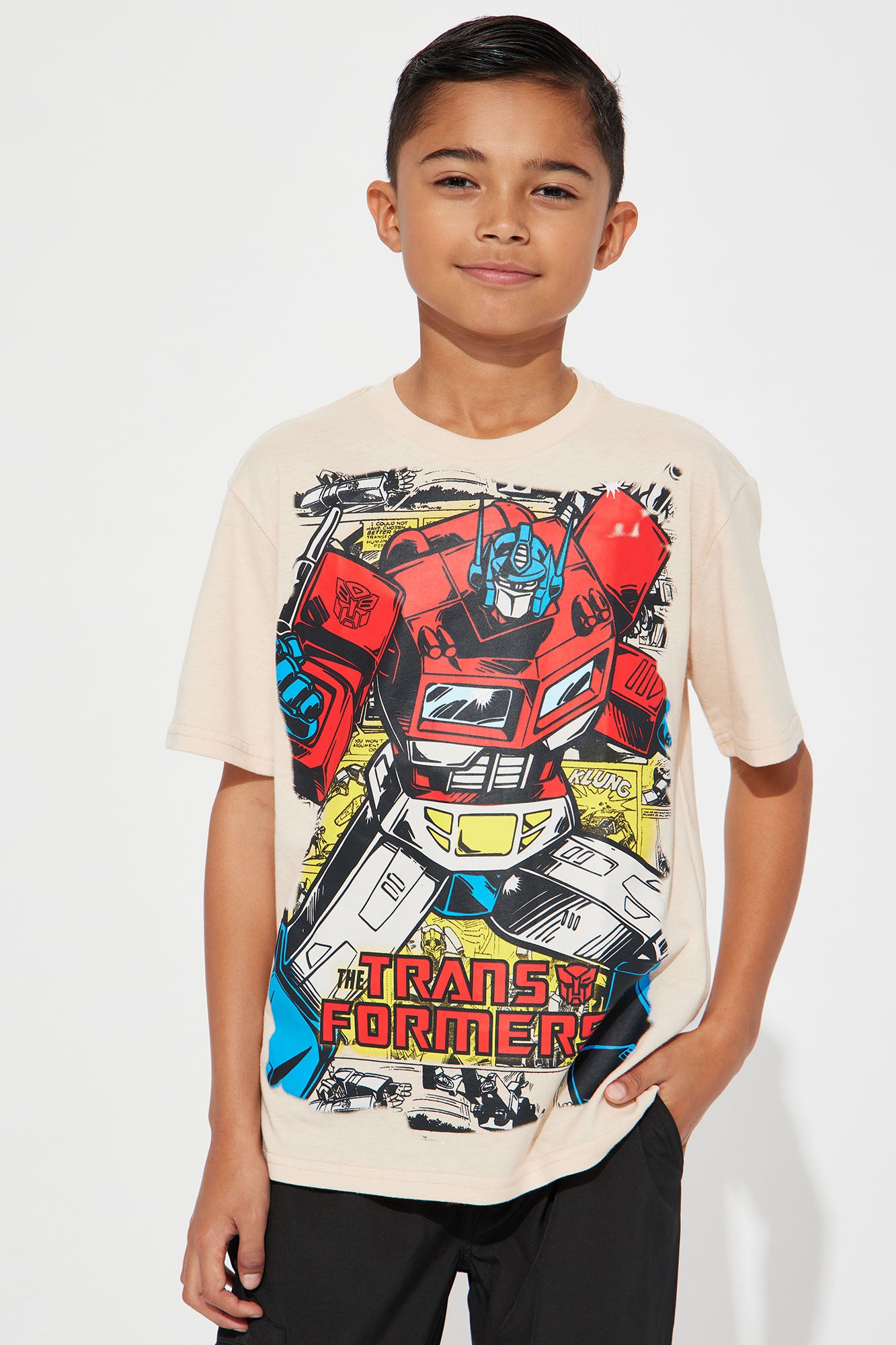 Mini Transformers Ready To Rumble Oversized Short Sleeve Tee