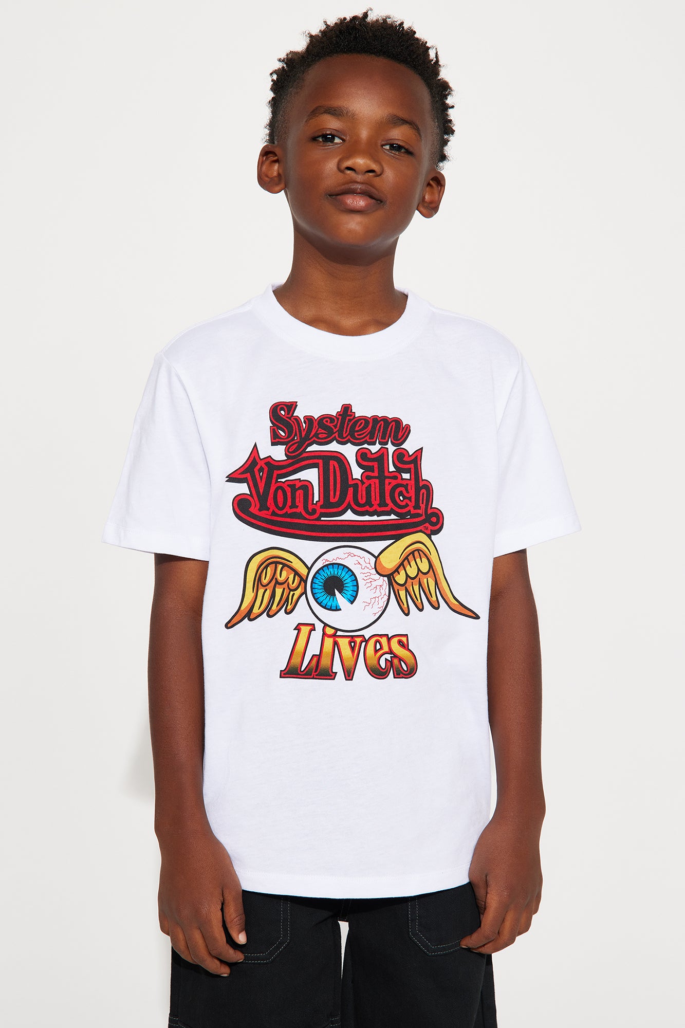 Mini Von Dutch System Lives Short Sleeve Tee