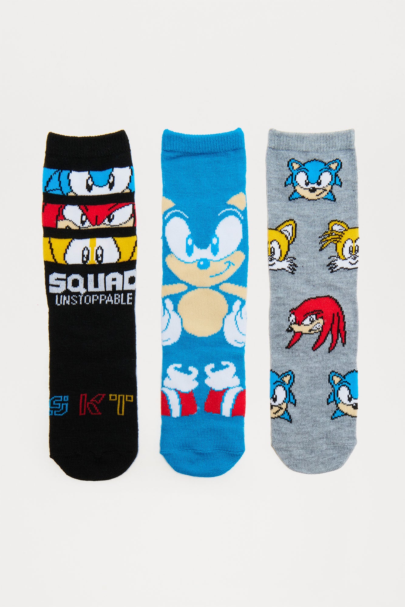 Mini Sonic 3 Pack Socks
