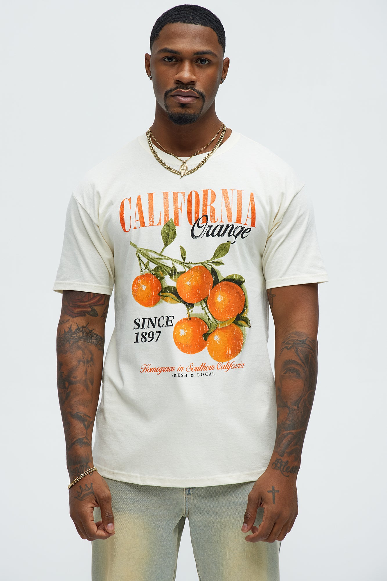 California Orange 1897 Short Sleeve Tee