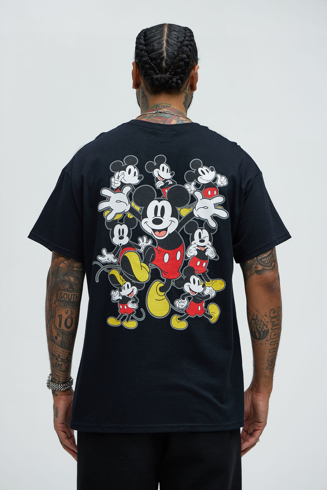 Disney Mickey Collage Short Sleeve Tee