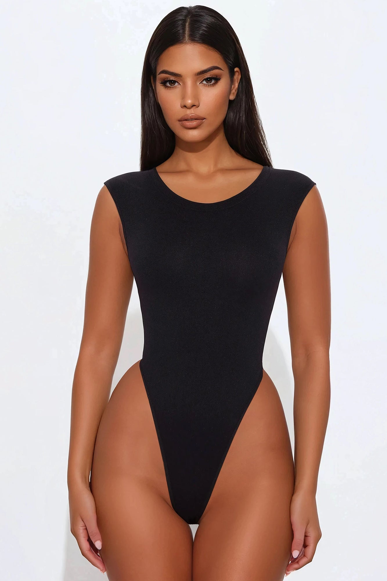 Make It Count High Cut Seamless Bodysuit