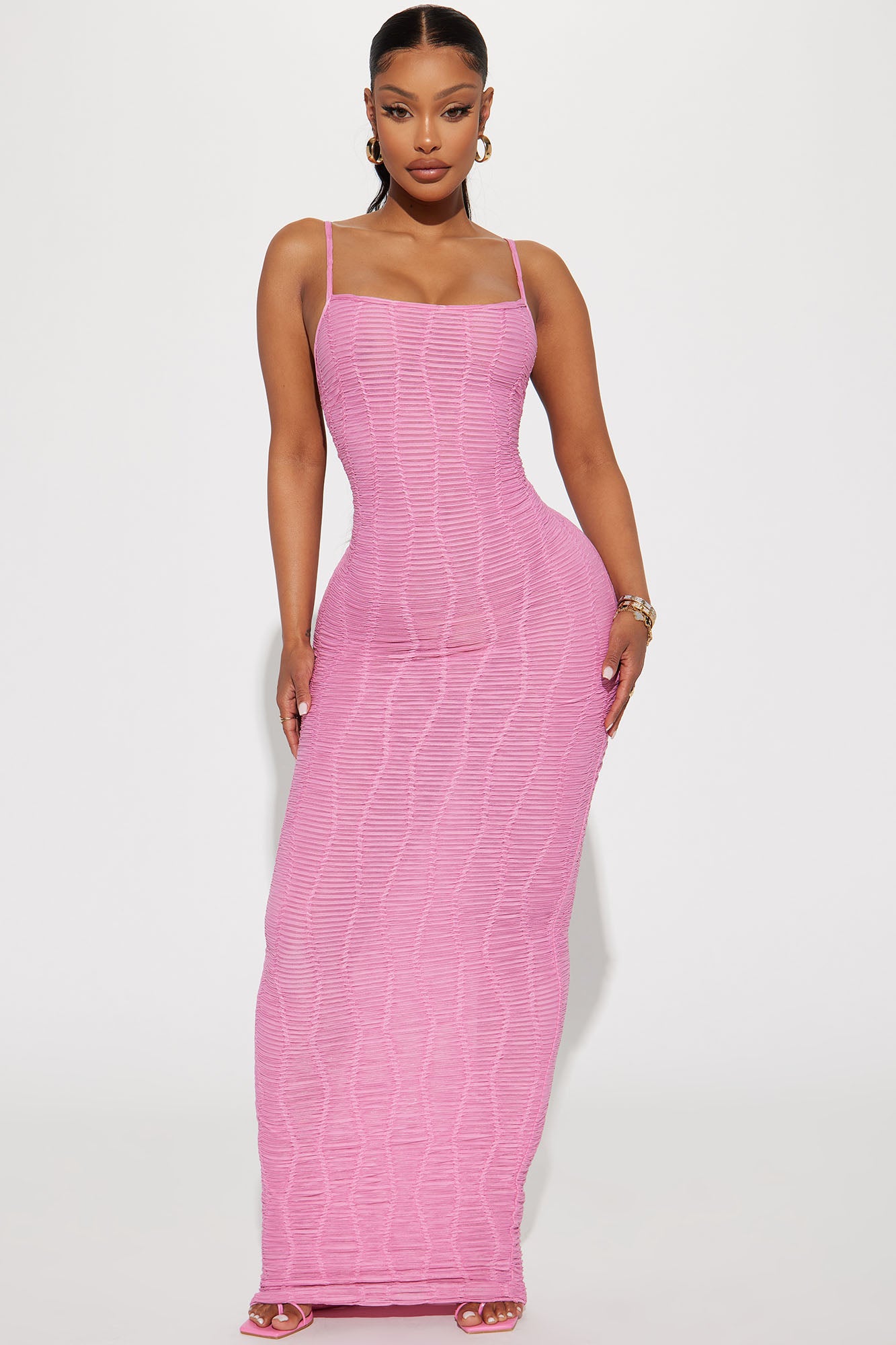 Ari Textured Maxi Dress