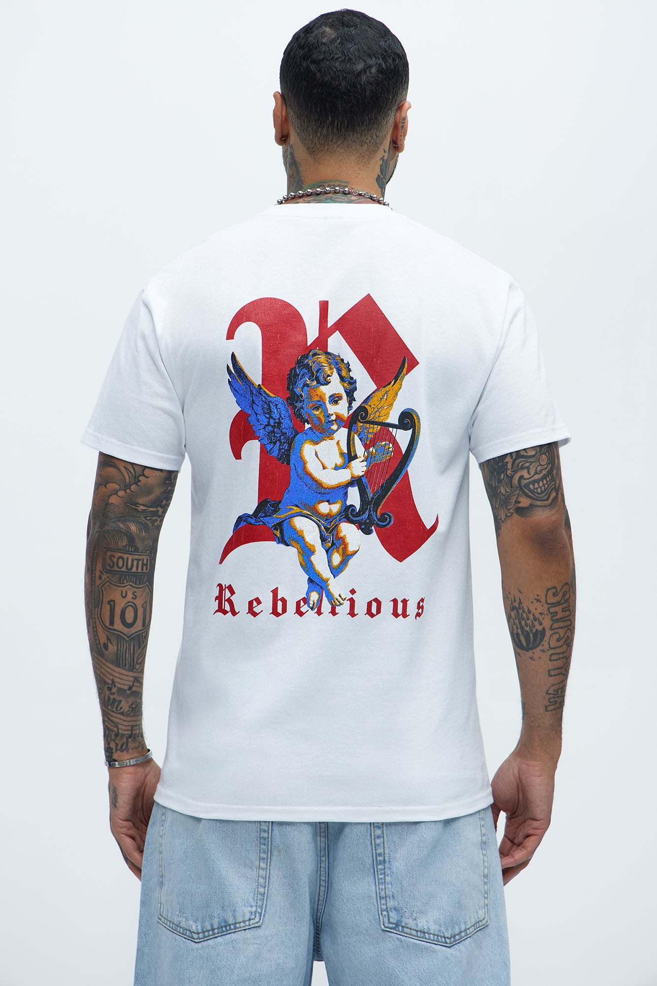 Rebellious Angel Short Sleeve Tee