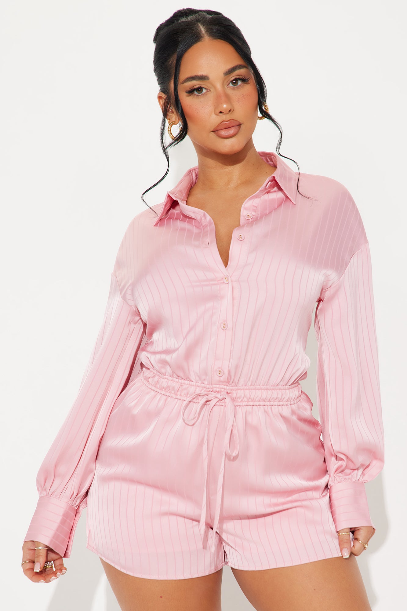Sonya Satin Romper