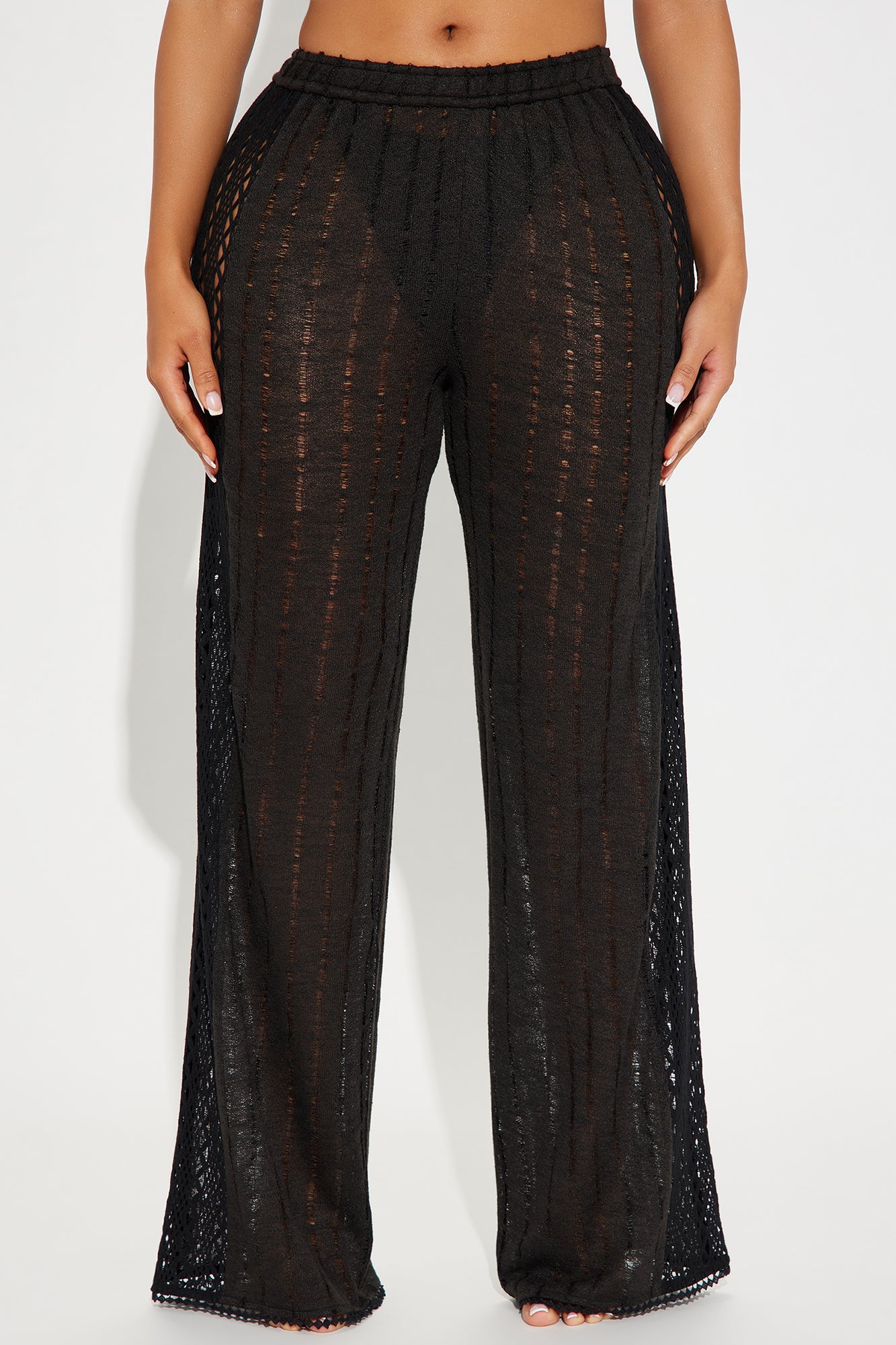 Aegean Sea Crochet Cover Up Pants