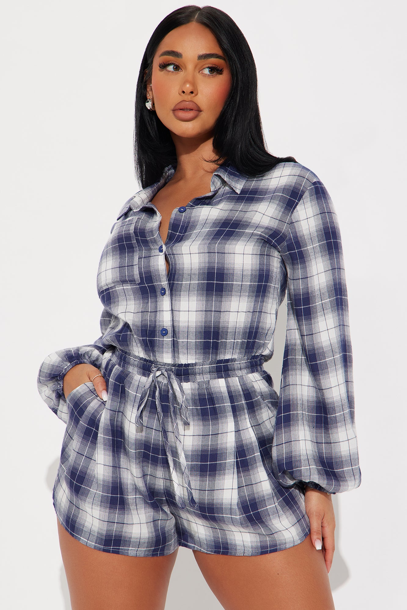 Willow Flannel Romper