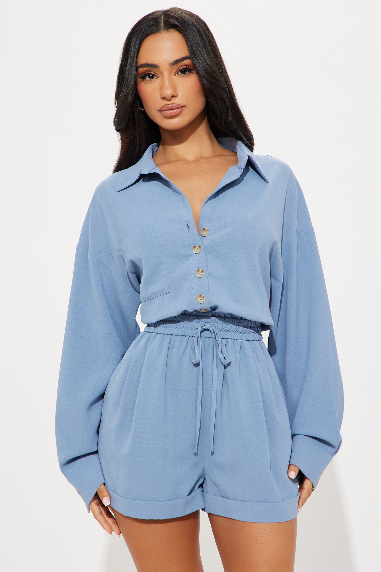Kenzia Shirt Romper