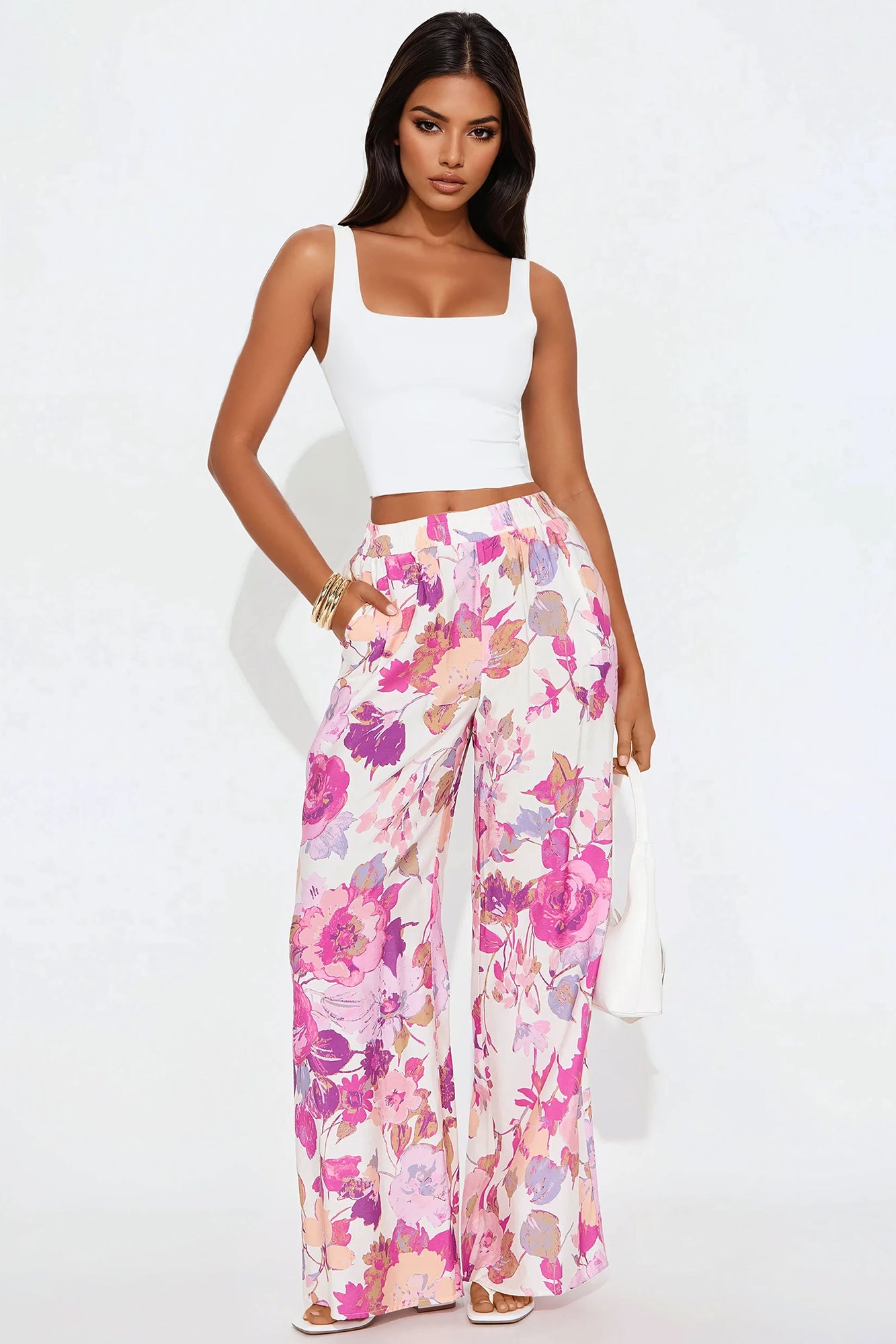 Sweet Bloom Wide Leg Pant