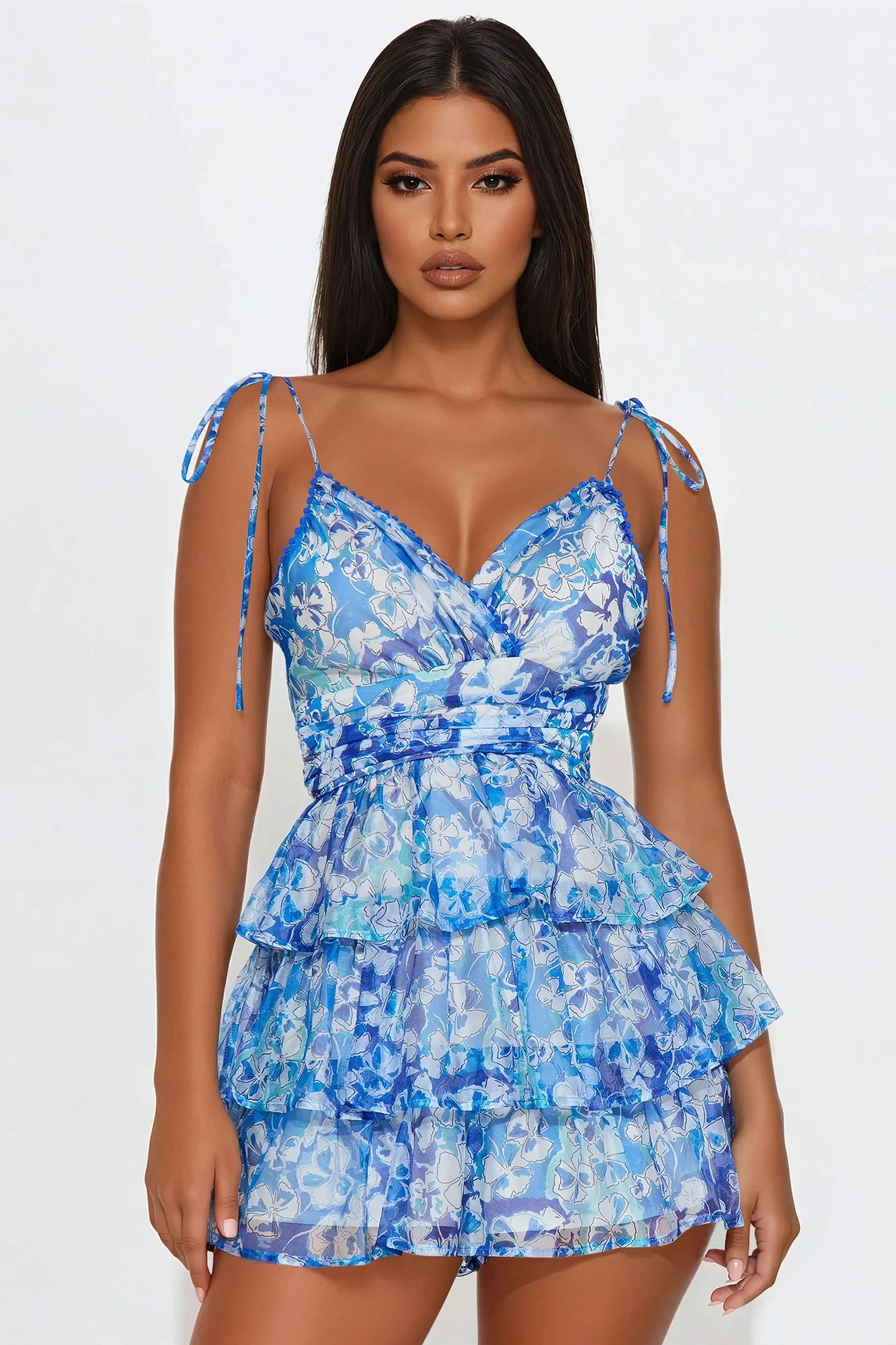 Evelyn Ruffle Romper