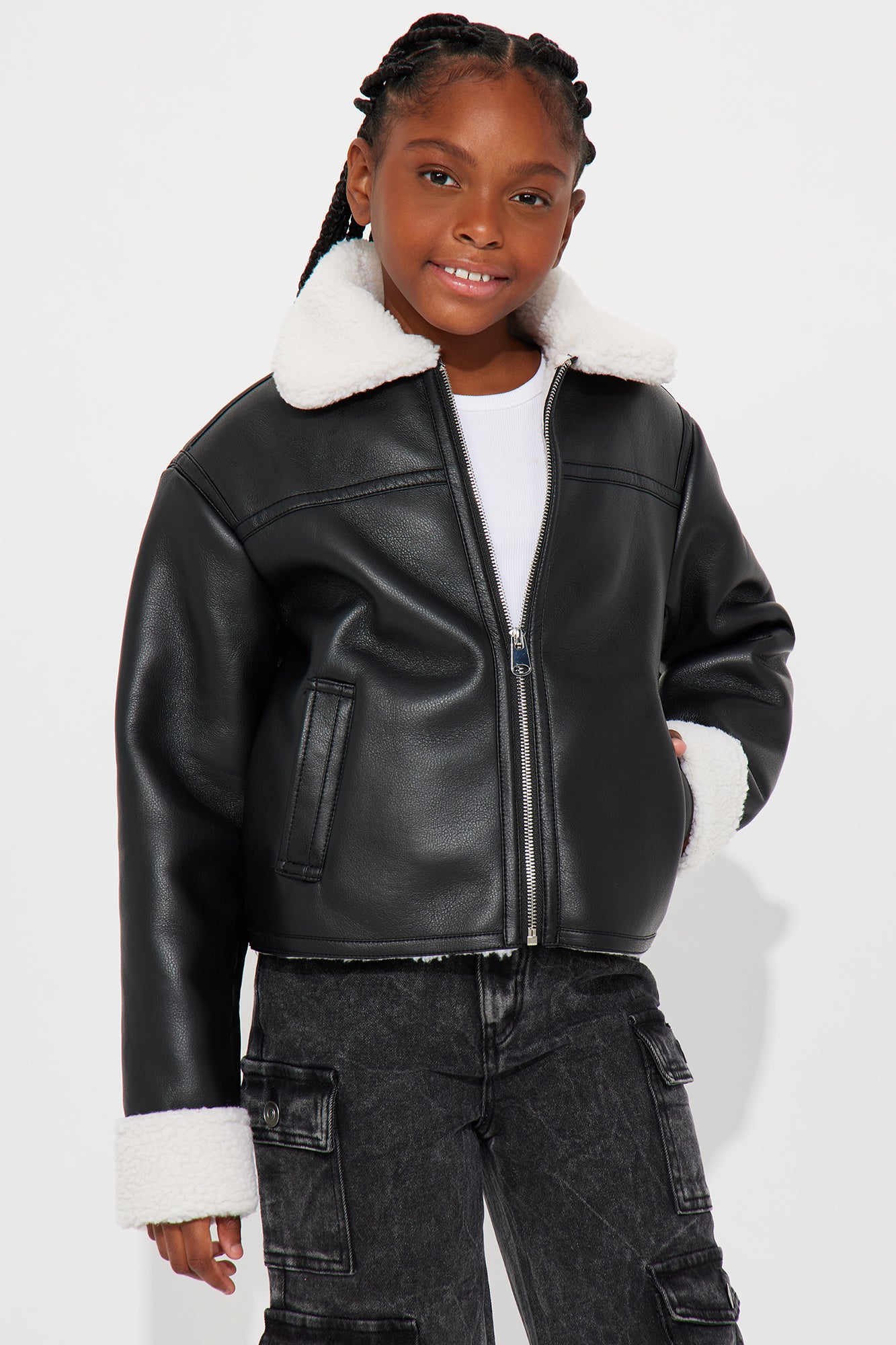 Mini Downtown Girl Bomber Jacket