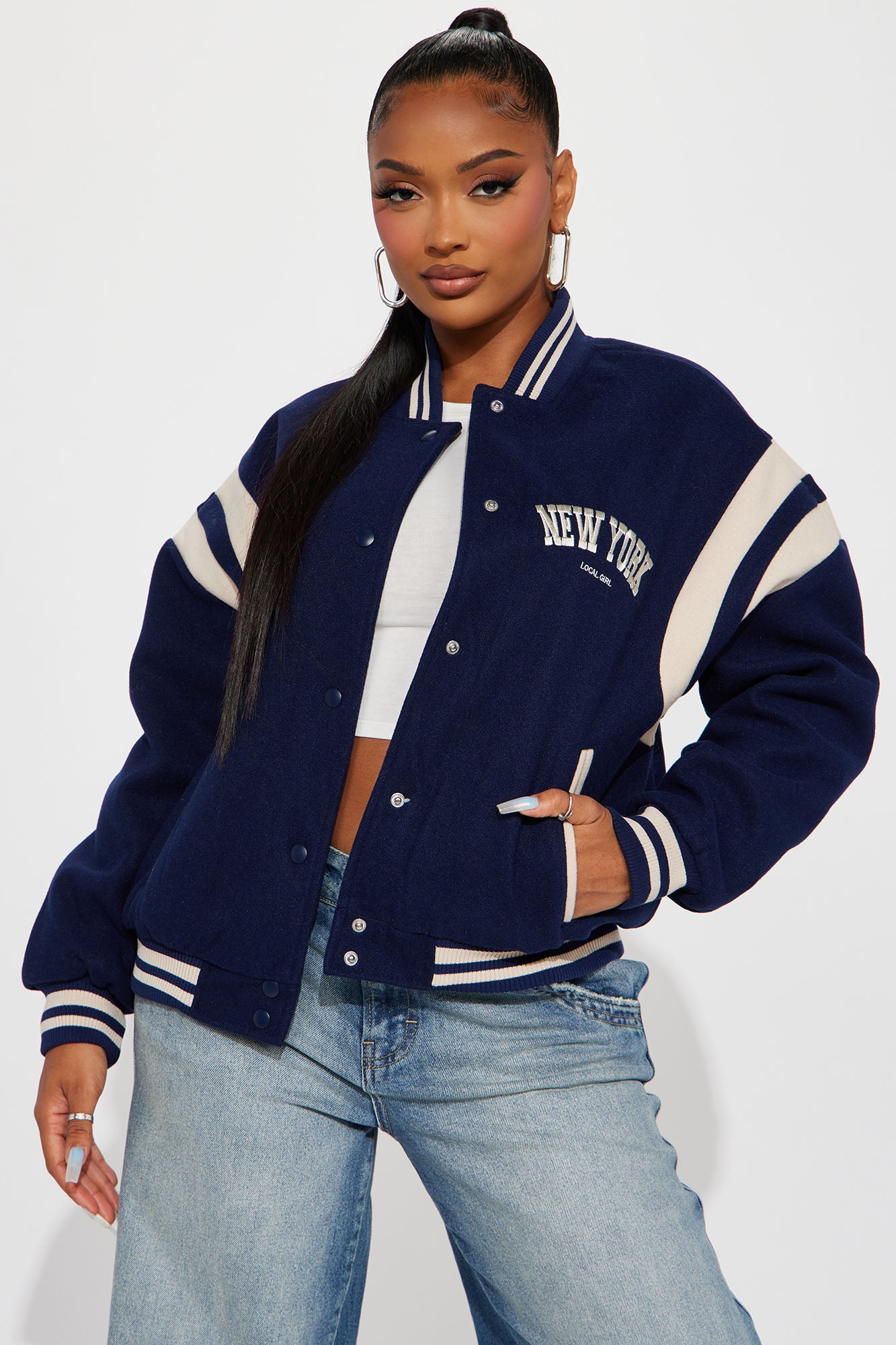 Manhattan Babe Varsity Jacket