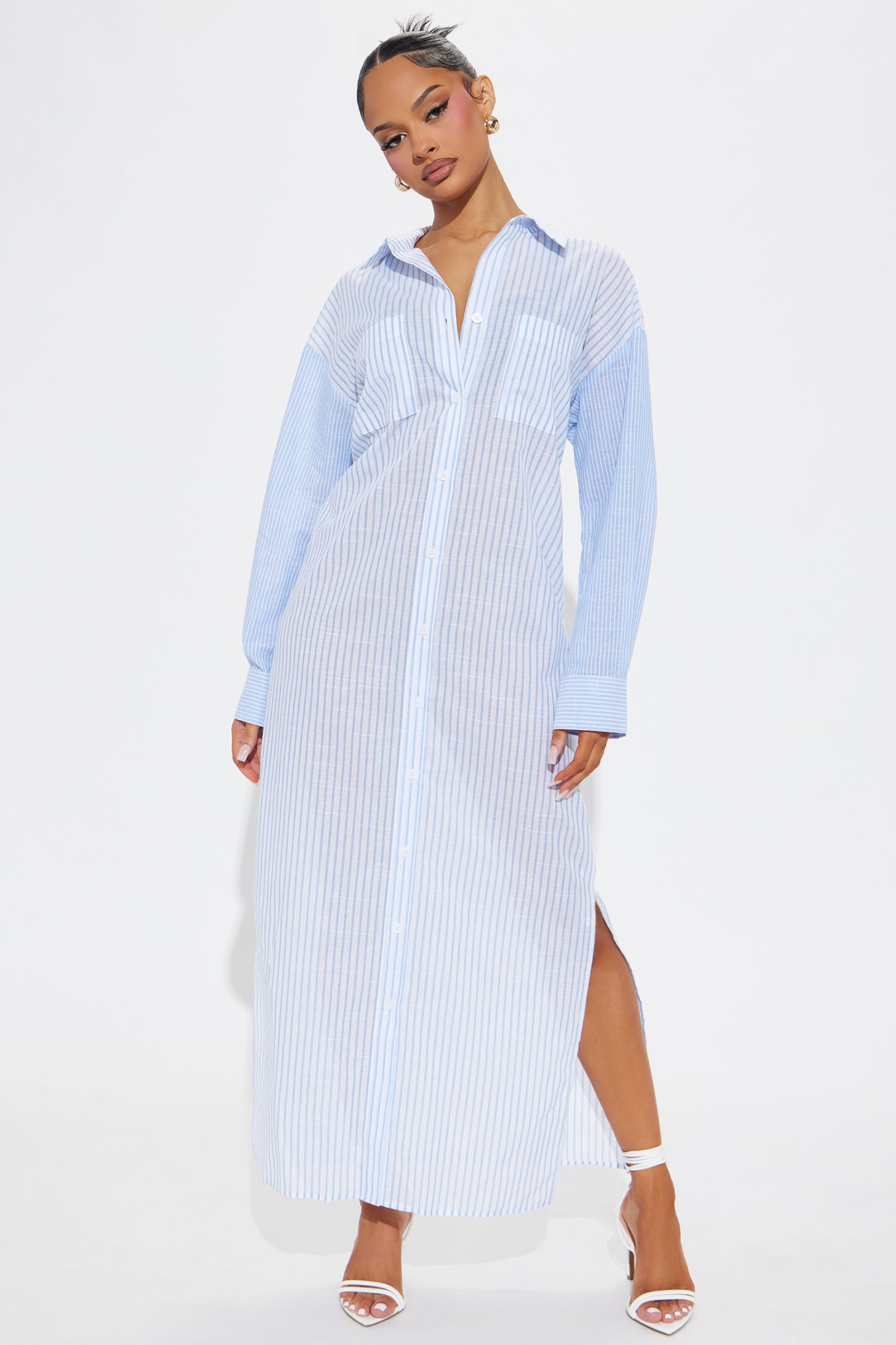 Odette Shirt Maxi Dress