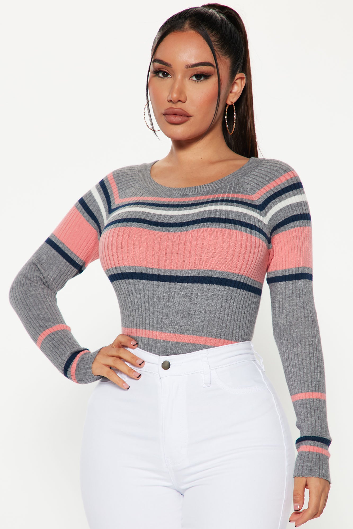 Stripes For Days Sweater