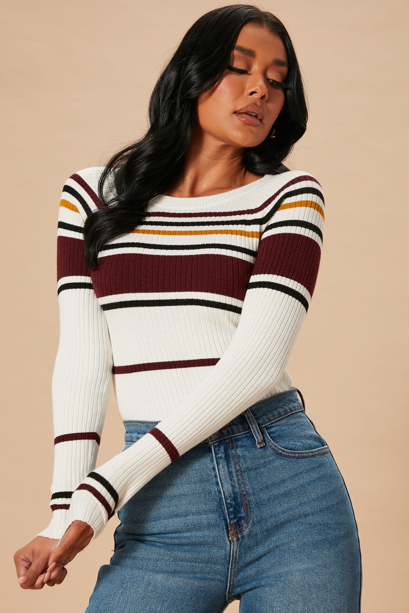 Stripes For Days Sweater