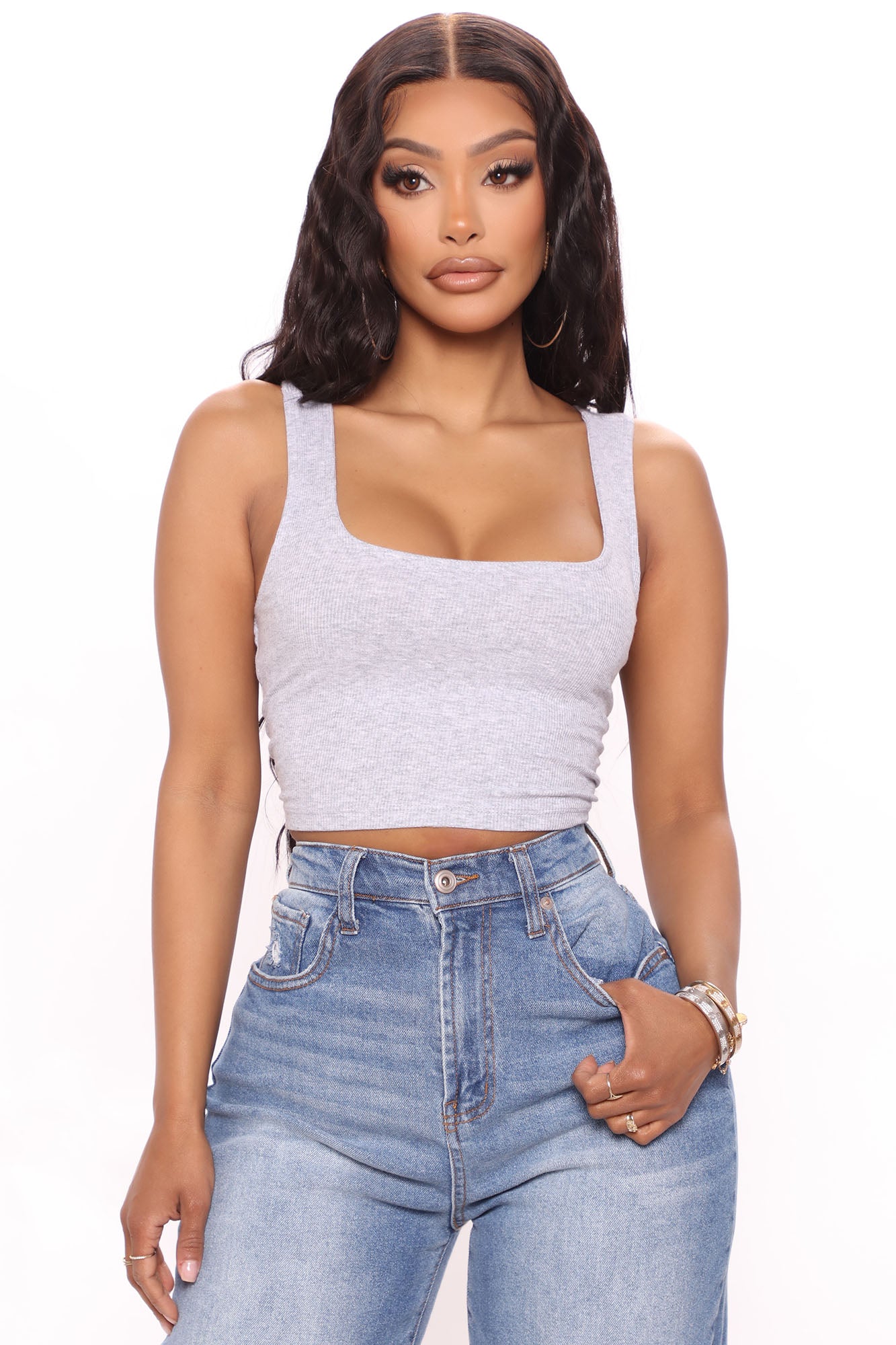 Kimmy Square Neck Tank