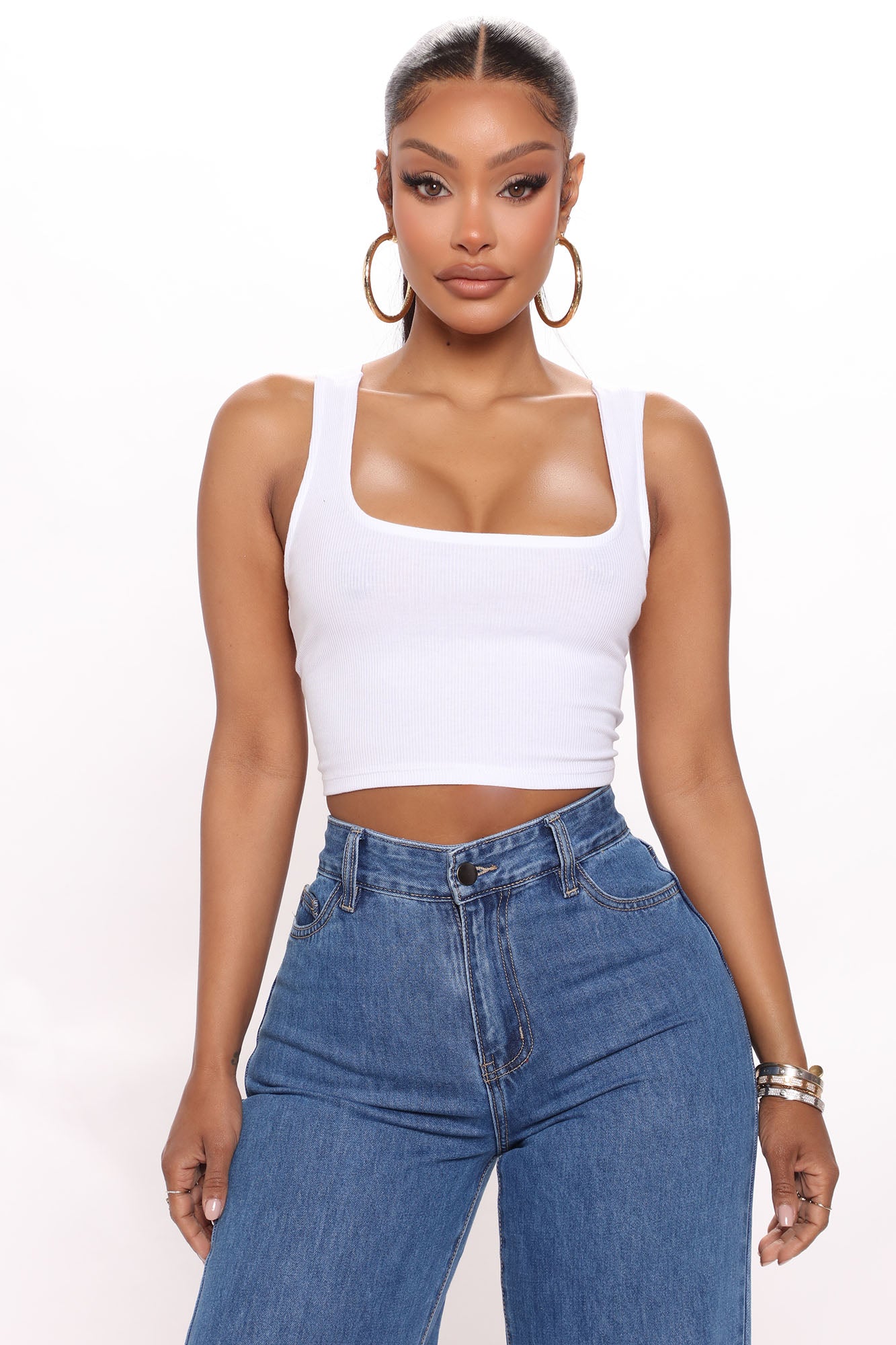 Kimmy Square Neck Tank