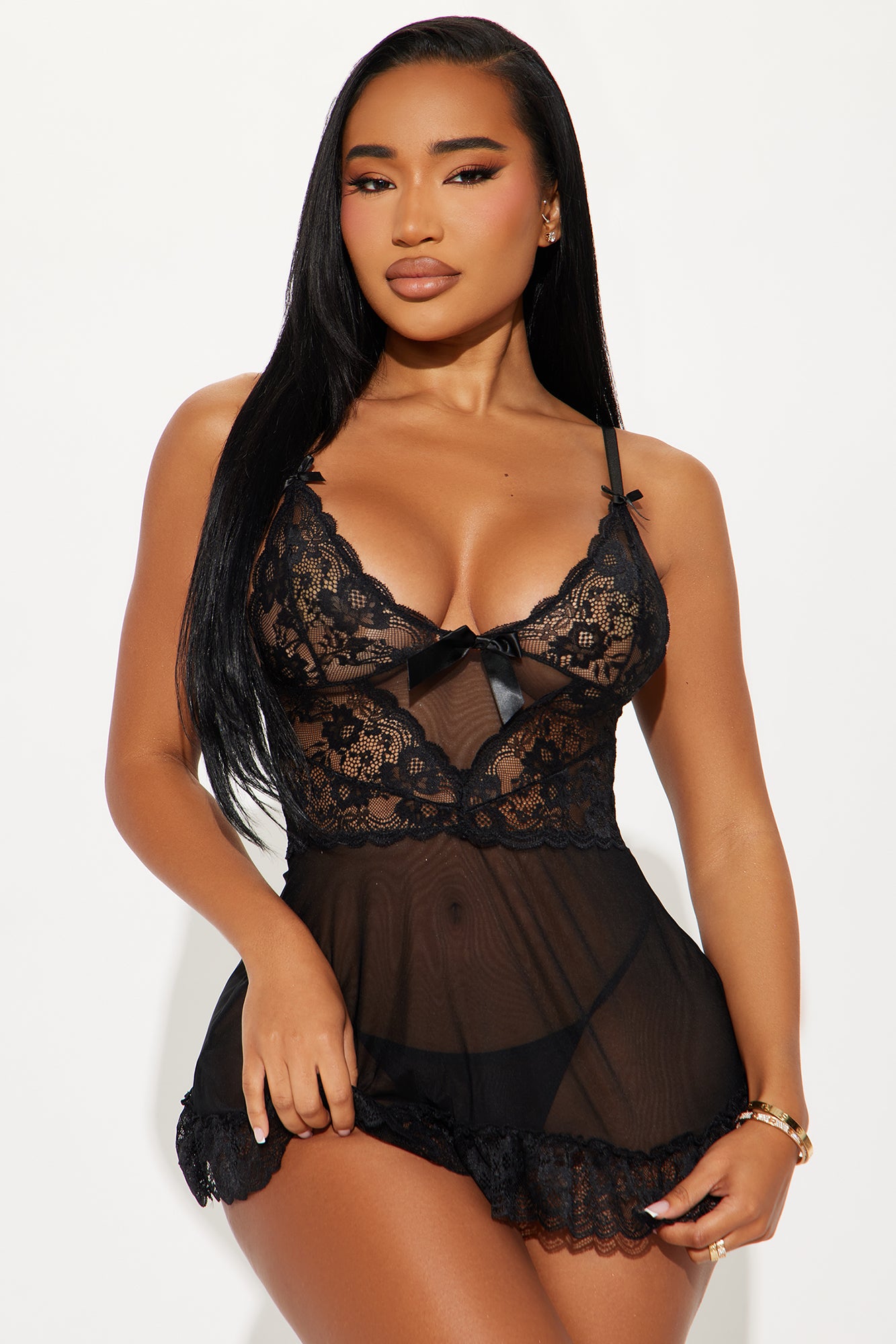 Think About Me Lace Babydoll